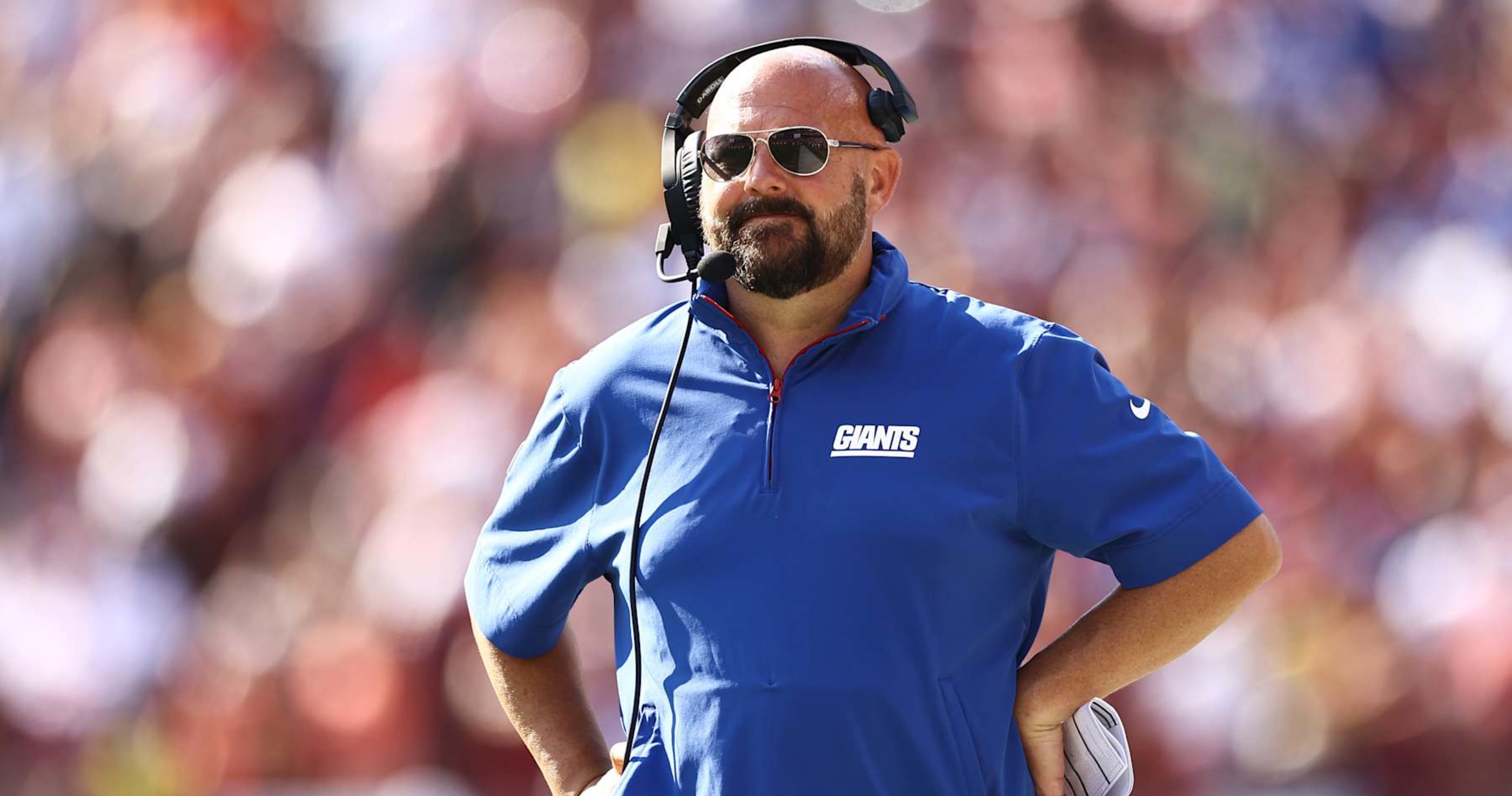 Video: Giants’ Brian Daboll Slams Headset After Losing to Commanders on Walk-Off FG