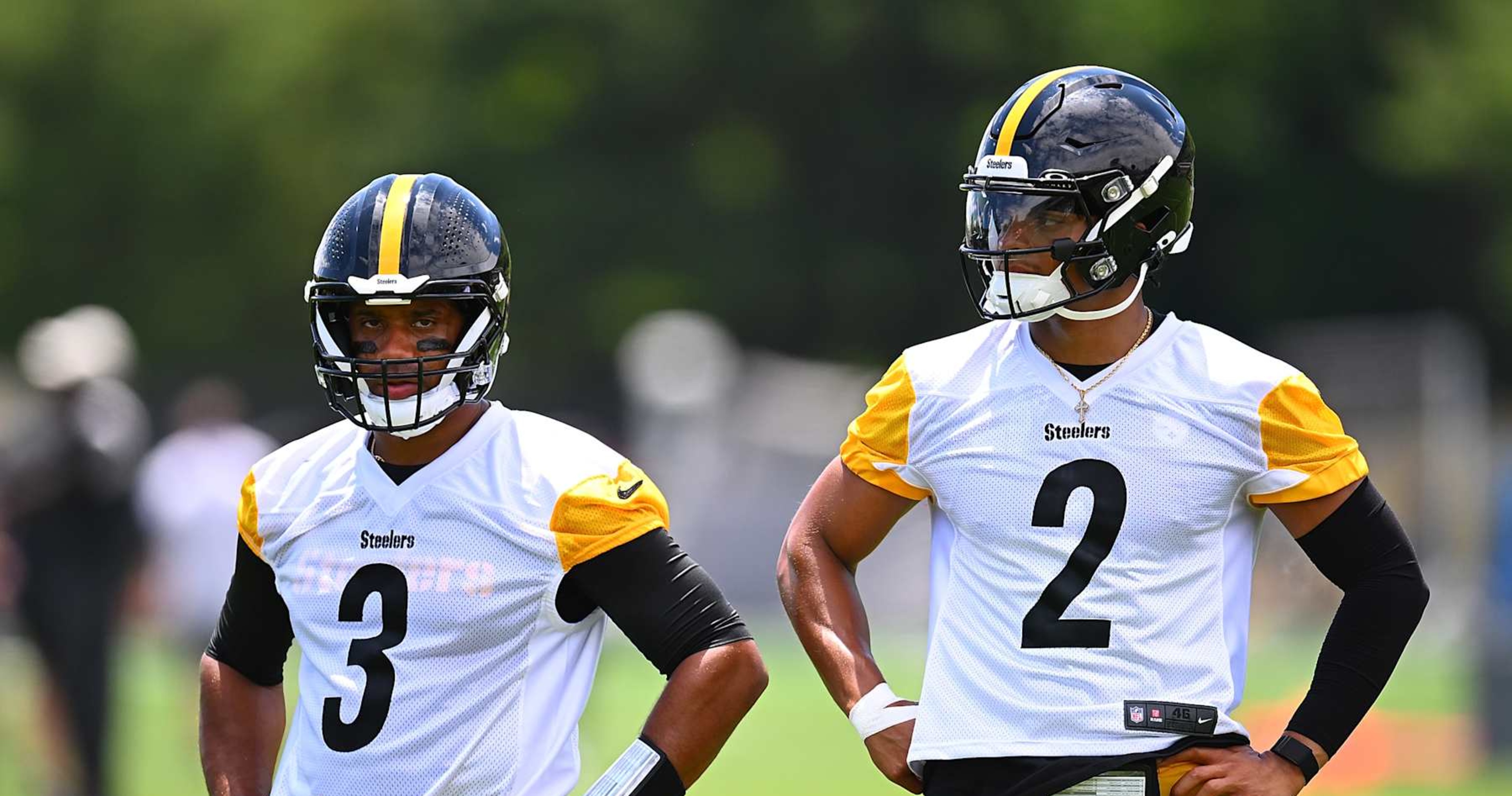 Steelers' Tomlin: Justin Fields 'Respectful of' Russell Wilson and ...