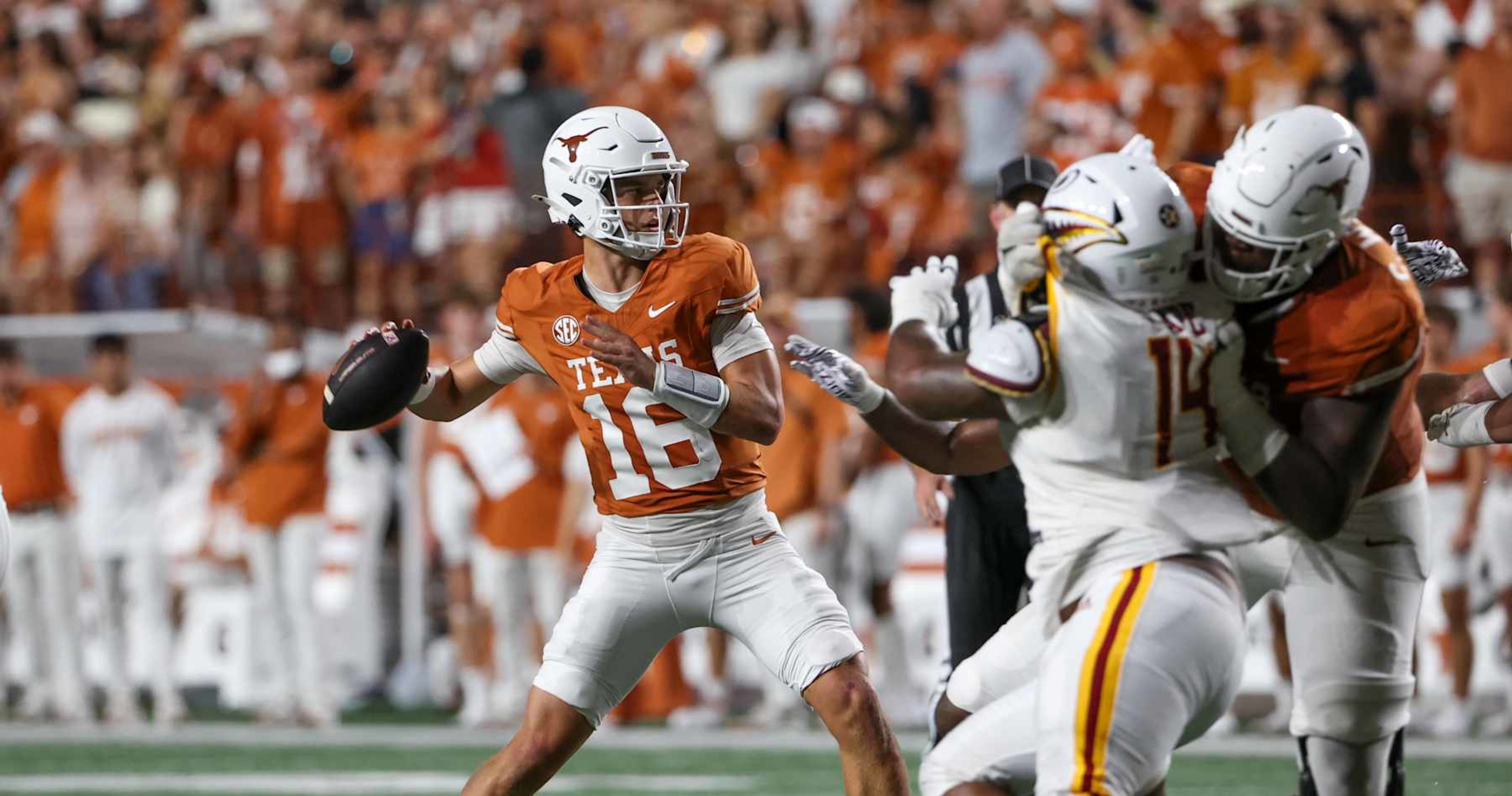 Arch Manning Leads No. 1 Texas to Dominant Victory Over Louisiana-Monroe as CFB Fans Celebrate QB’s Potential | News, Scores, Highlights, Stats, and Rumors