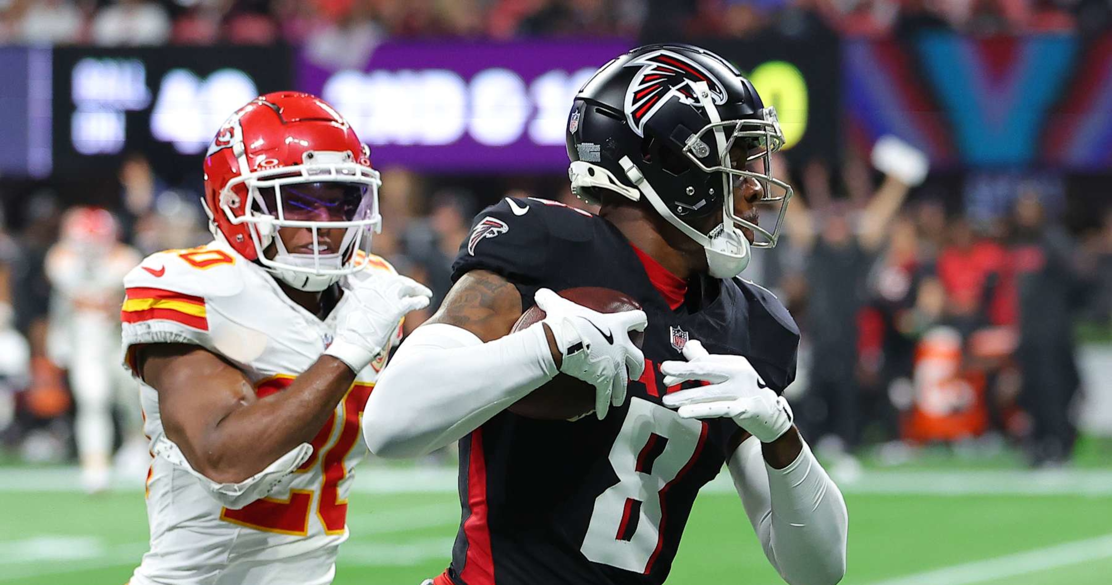 NFL fans question referees after controversial Cook and Pitts in Chiefs vs Falcons game | News, scores, highlights, stats and rumors