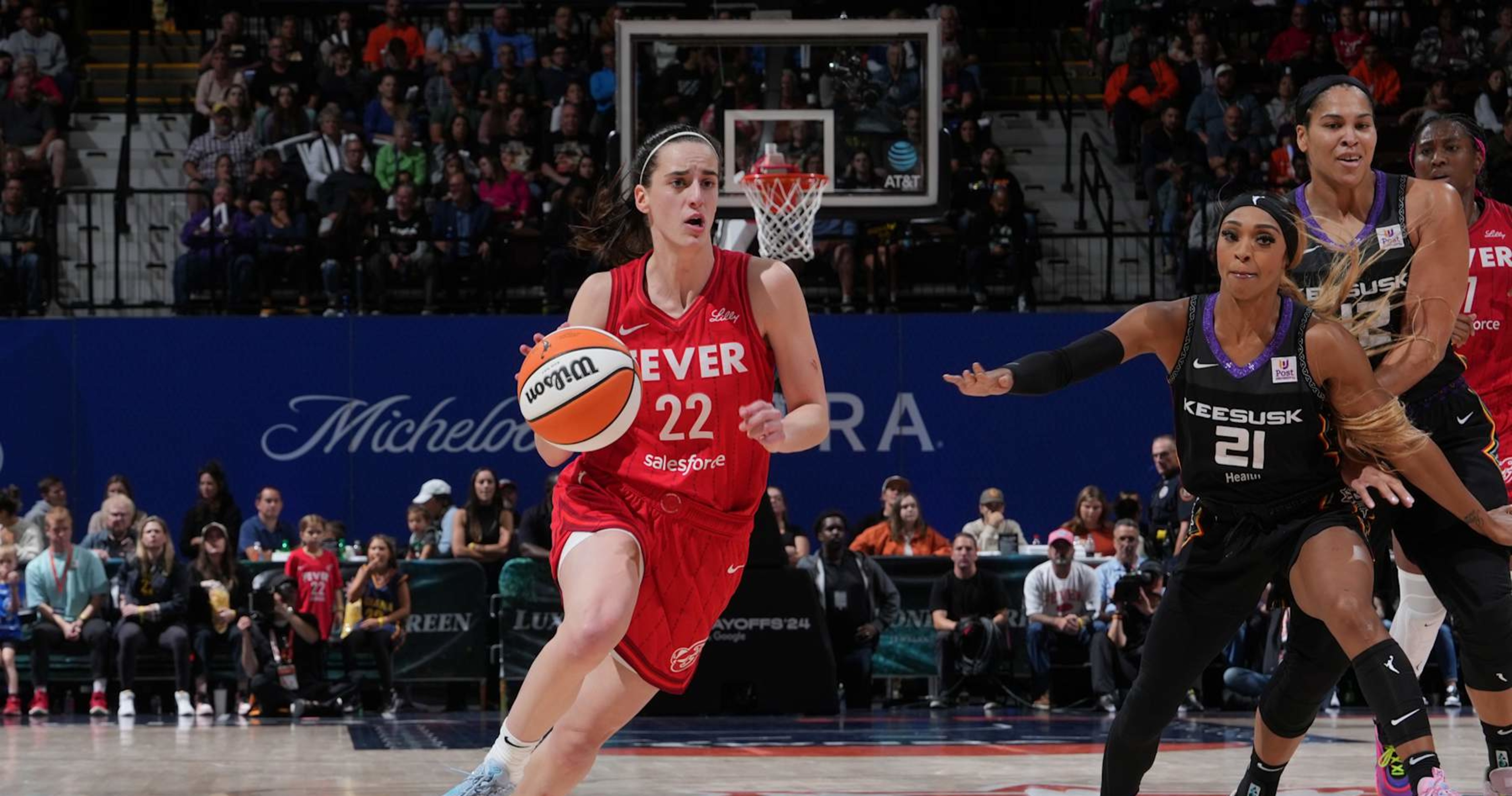 Caitlin Clark, Fever vs. Sun Playoff Game 2 was the most-watched WNBA game ever on cable | News, results, highlights, statistics and rumors