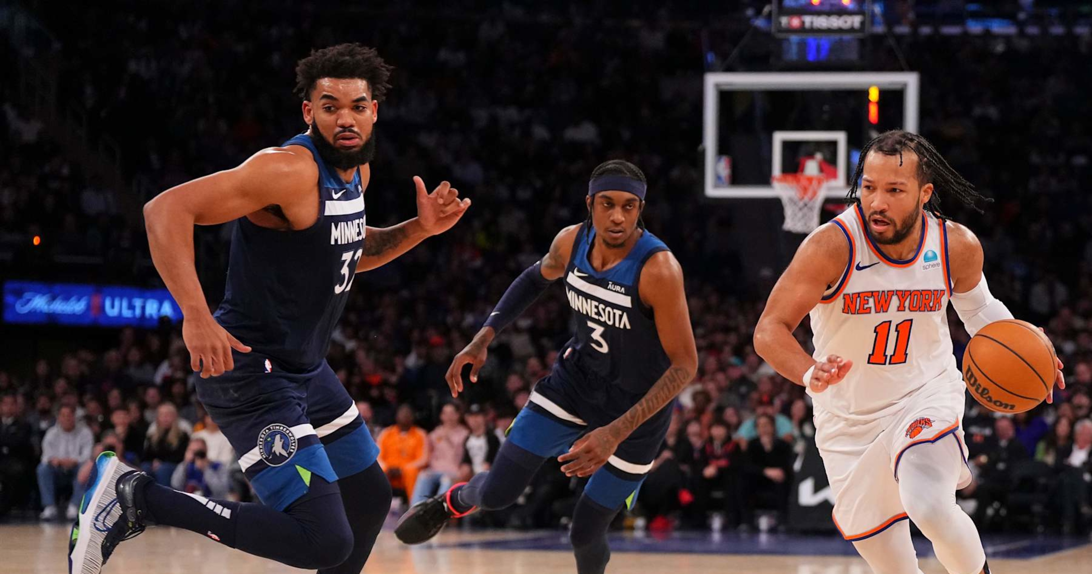 Video: Knicks’ Jalen Brunson Jokes ‘Who’s Karl?’ Amid Karl-Anthony Towns Trade Rumors