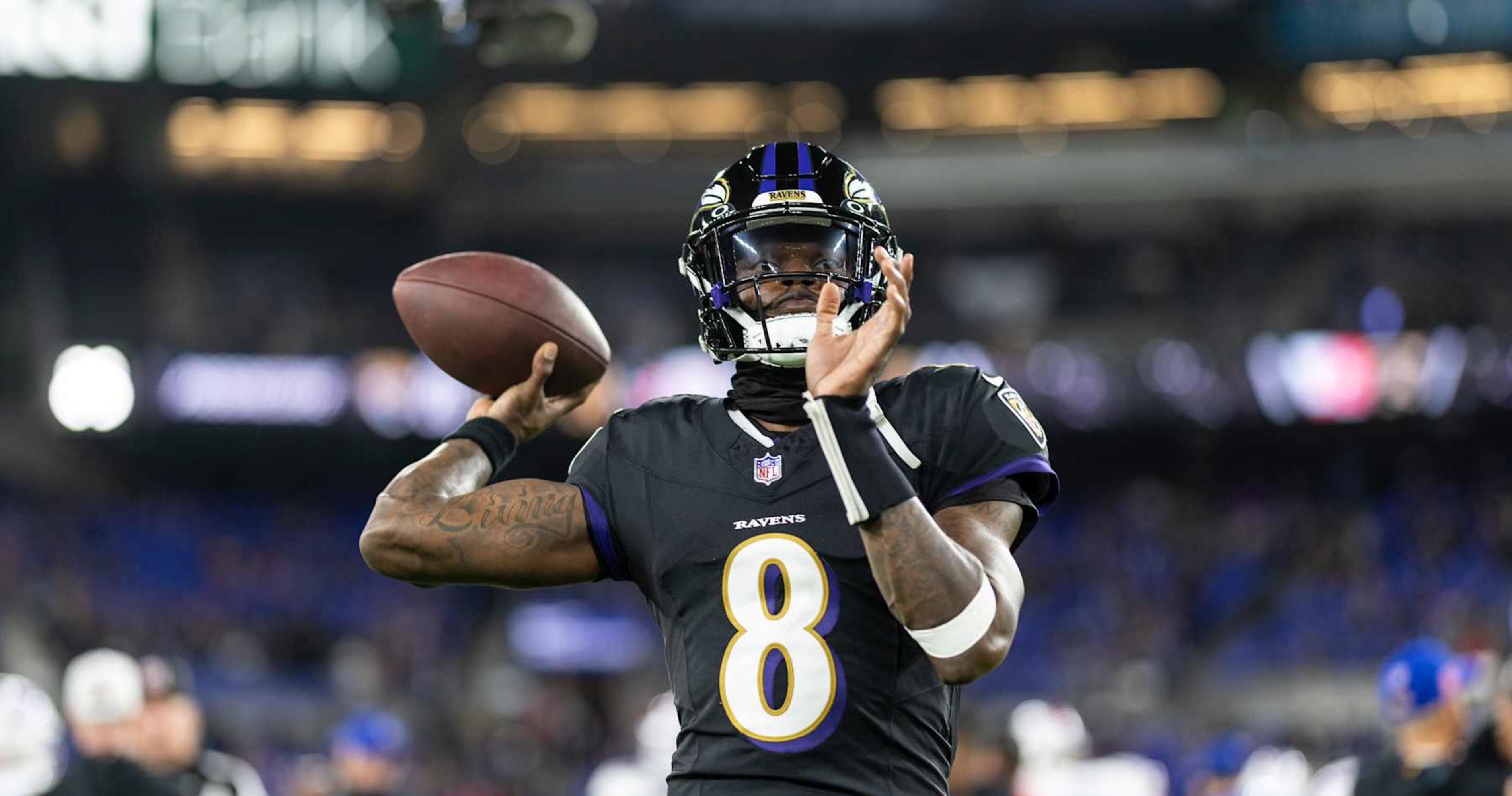 Ravens’ Lamar Jackson Talks Calling Out NFL Fans Upset About Bets: ‘We’re Human Too’