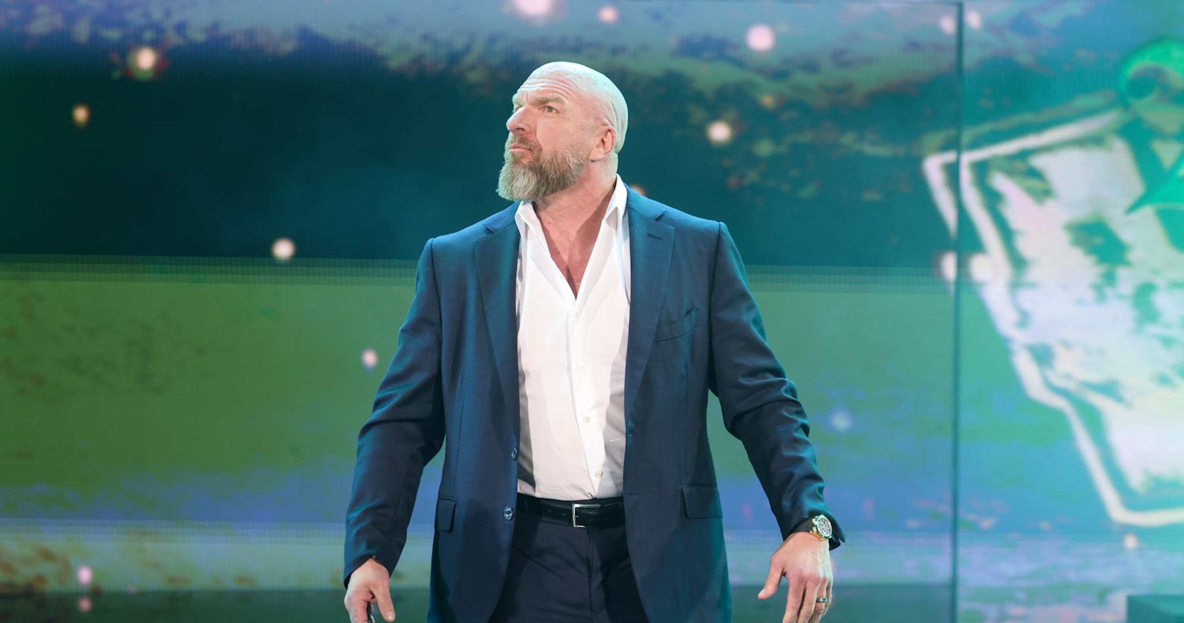 Video Triple H Unveils WWE Crown Jewel Championship at Bad Blood 2024