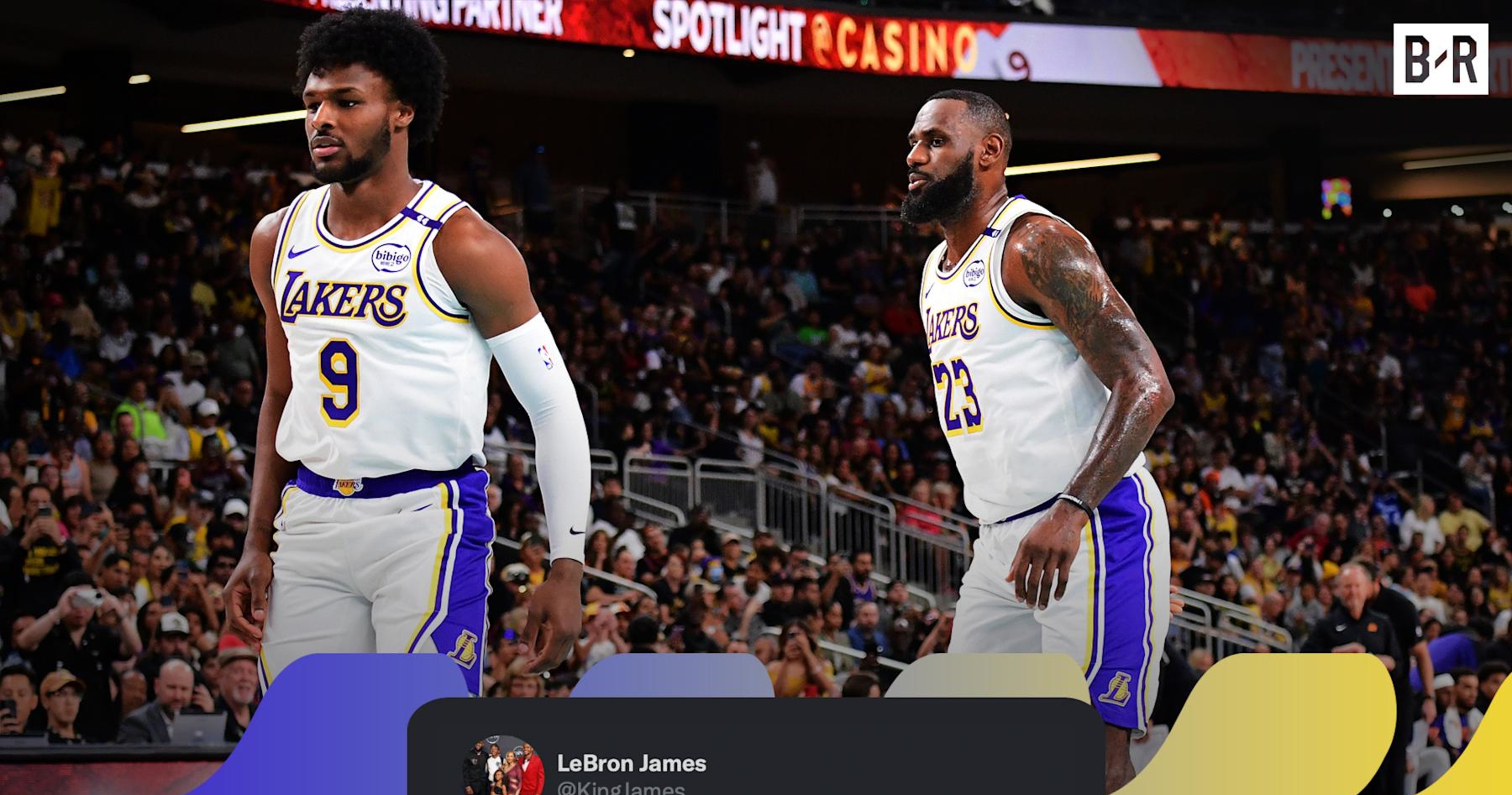 LeBron James: ‘Surreal’ to Play with Bronny in Lakers’ NBA Preseason Game vs. Suns