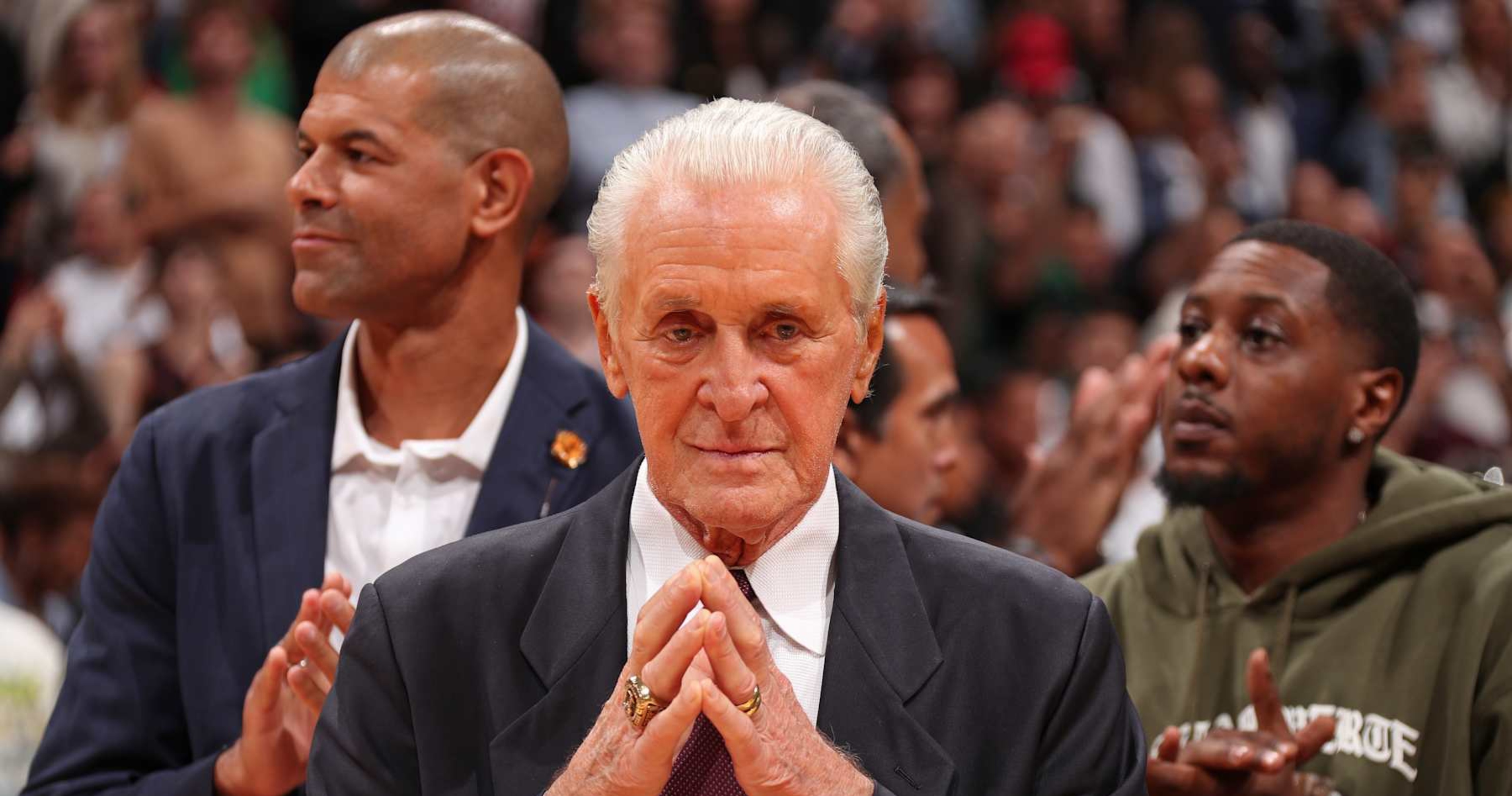 Heat plays on Pat Riley Court; NBA legend honored with hype video | News, results, highlights, statistics and rumors