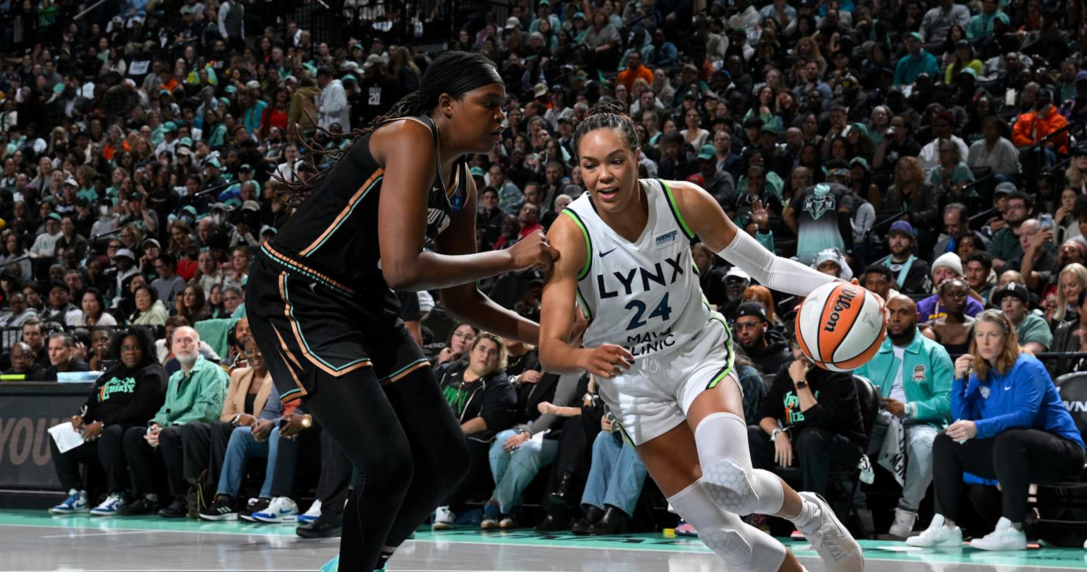 Napheesa Collier and Lynx stun fans with Wild OT win over Liberty in WNBA Finals Game 1 | News, results, highlights, statistics and rumors