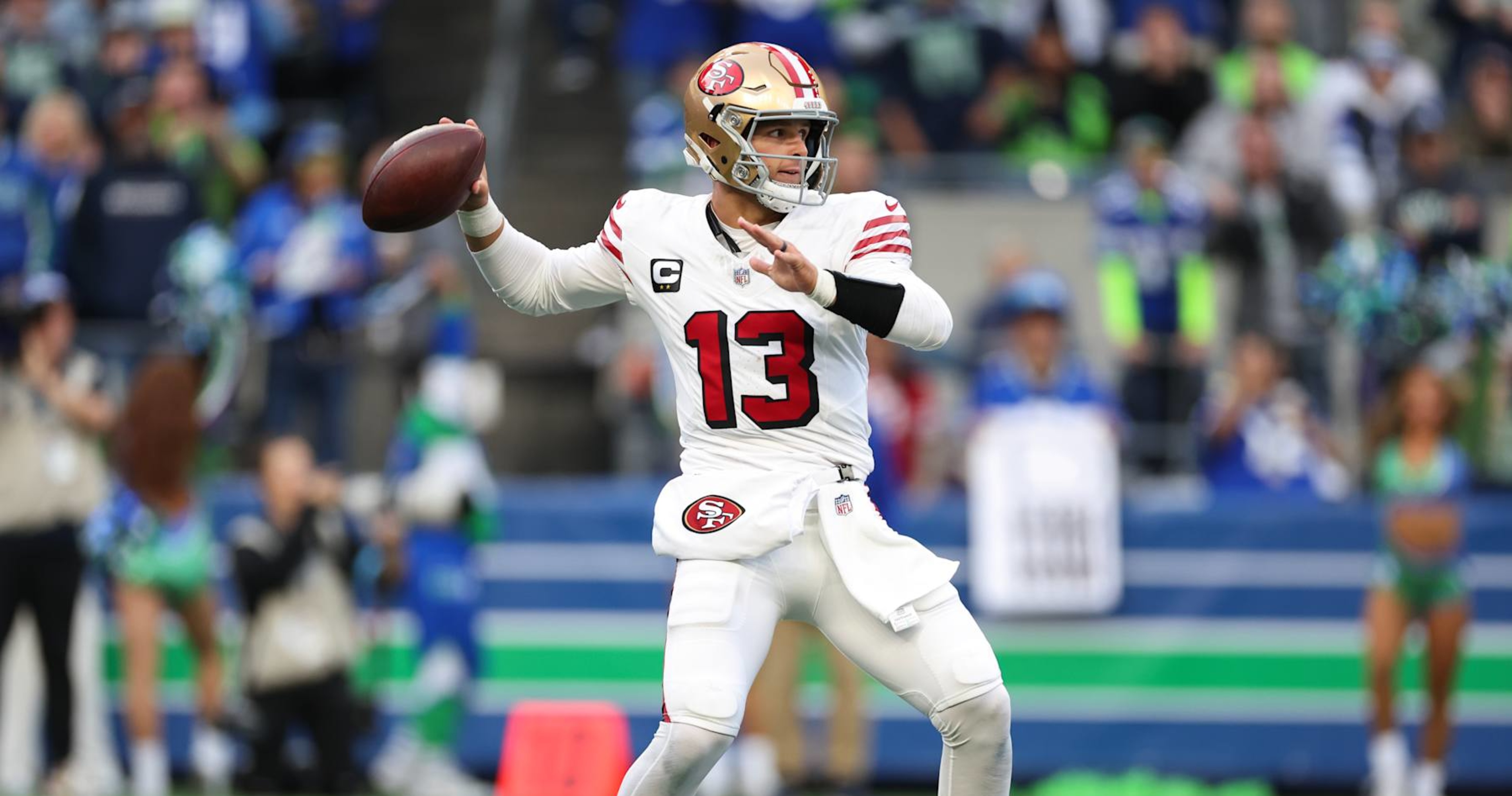 Brock Purdy Earns Praise from NFL Fans After 49ers Secure Crucial NFC West Victory Over Seahawks thumbnail