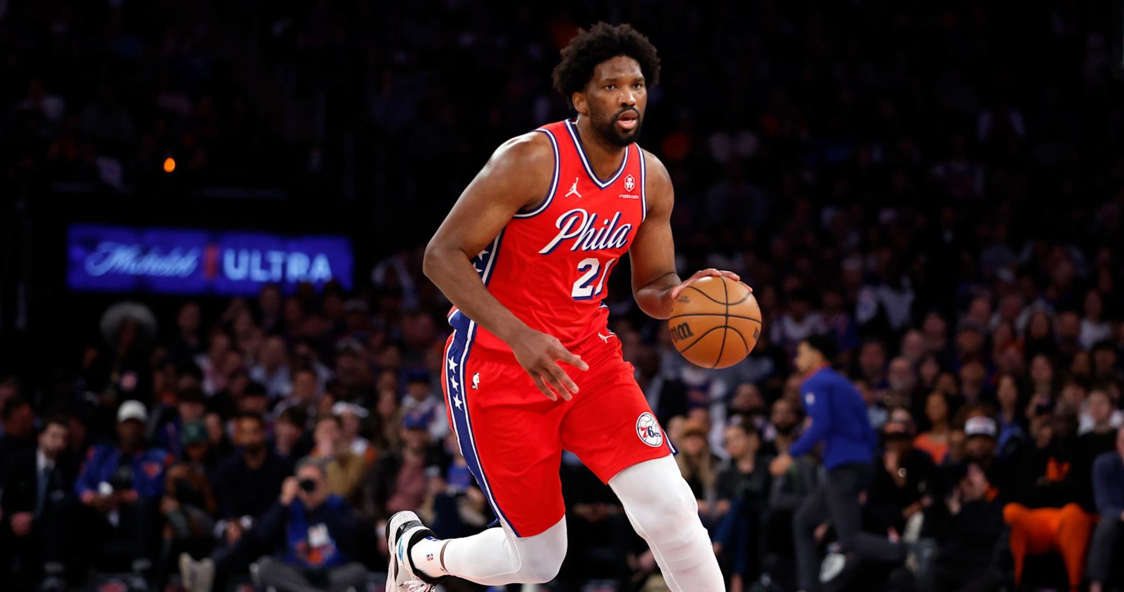 76ers’ Joel Embiid Out for NBA Preseason, ‘Progressing’ in Knee Injury Recovery
