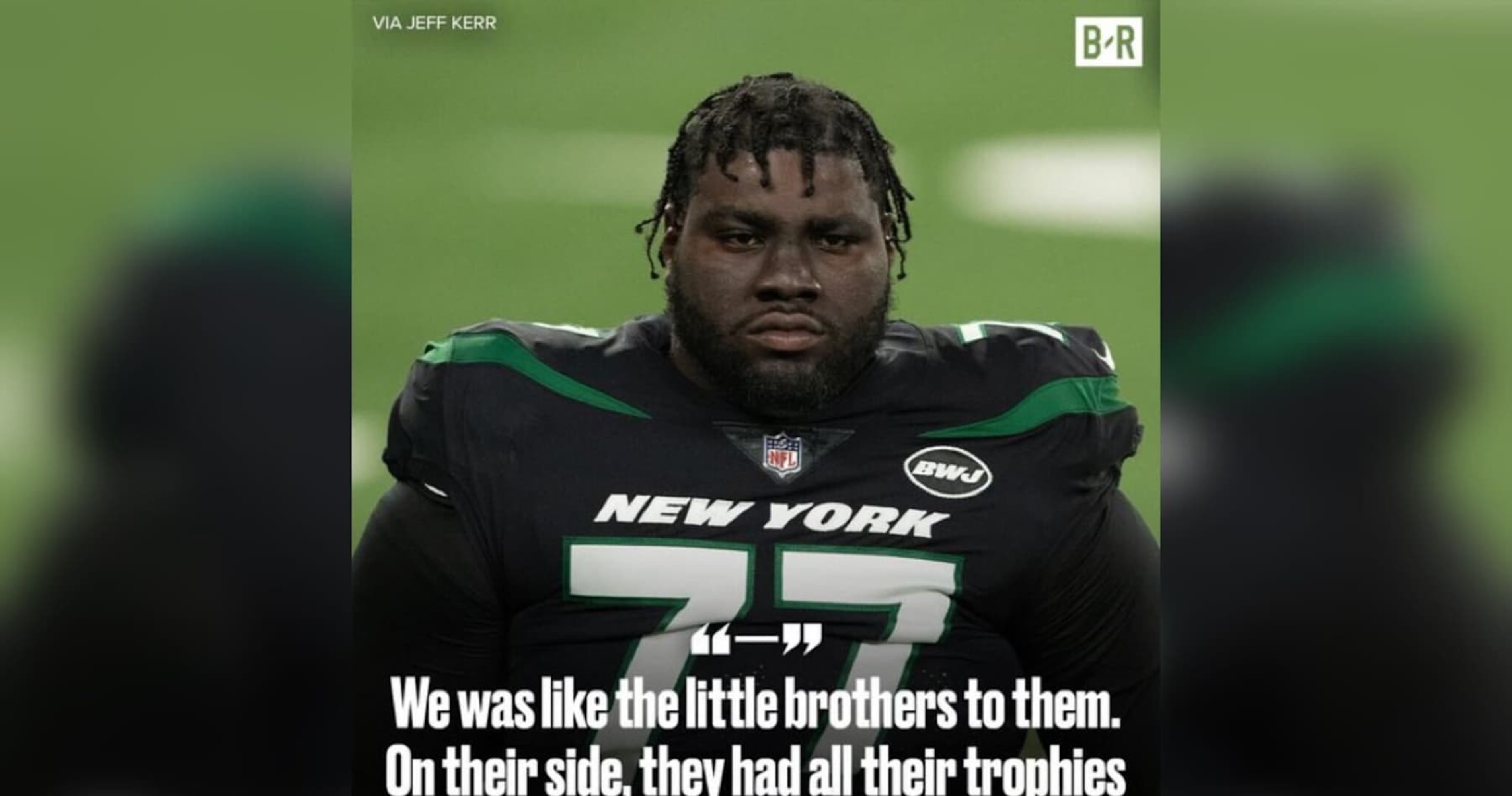 Eagles’ Becton Calls Jets ‘Little Brothers’ to Giants, Rips ‘S–tty’ MetLife Stadium