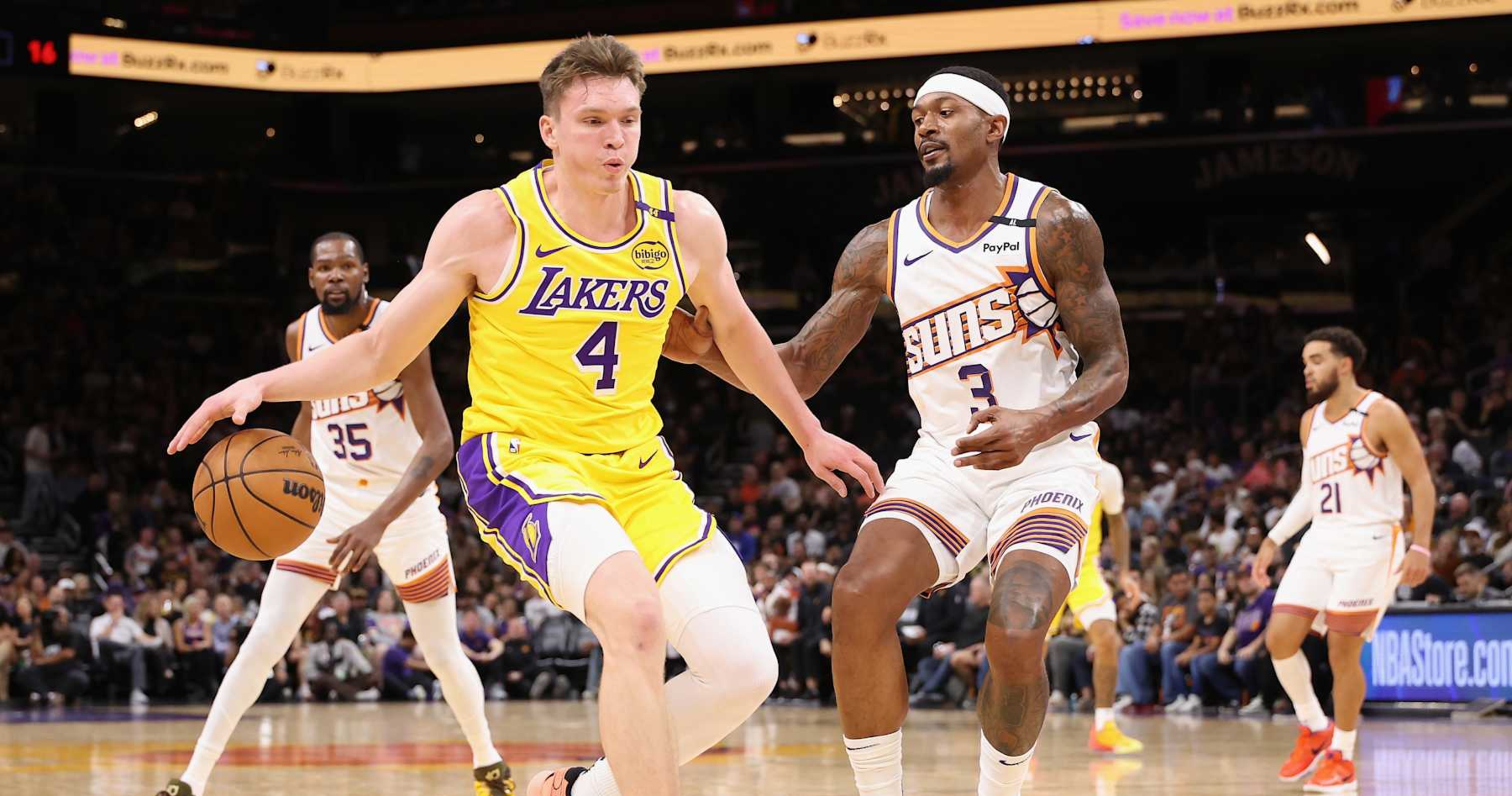 Lakers fans want Dalton Knecht in rotation, discuss Bronny’s future in matchup against Suns | News, results, highlights, statistics and rumors