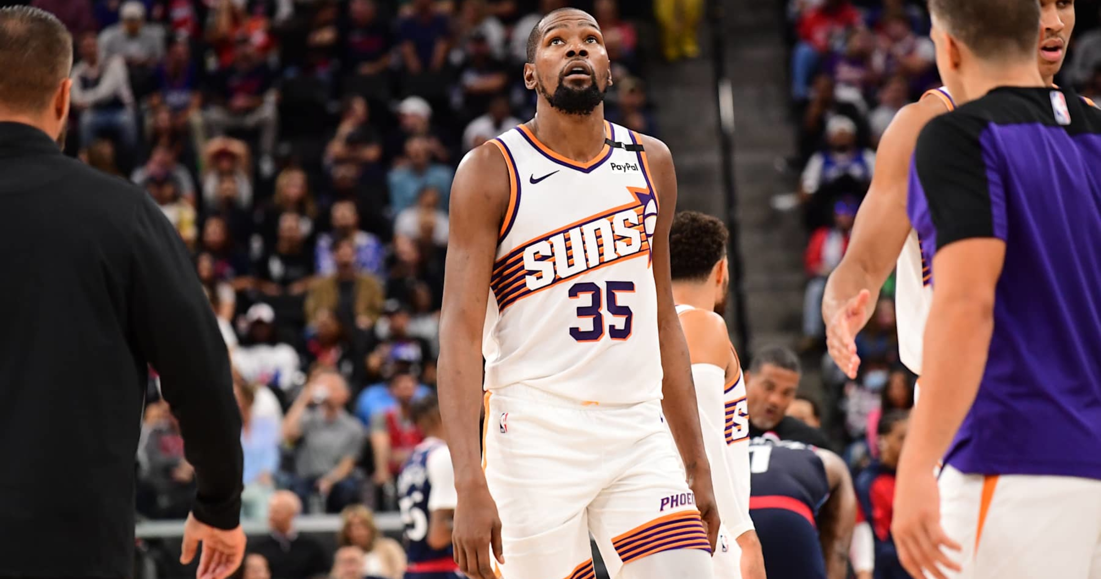 Kevin Durant admits ‘The Wall’ at Clippers Arena is ‘crazy’ after missed clutch FTs | News, results, highlights, statistics and rumors