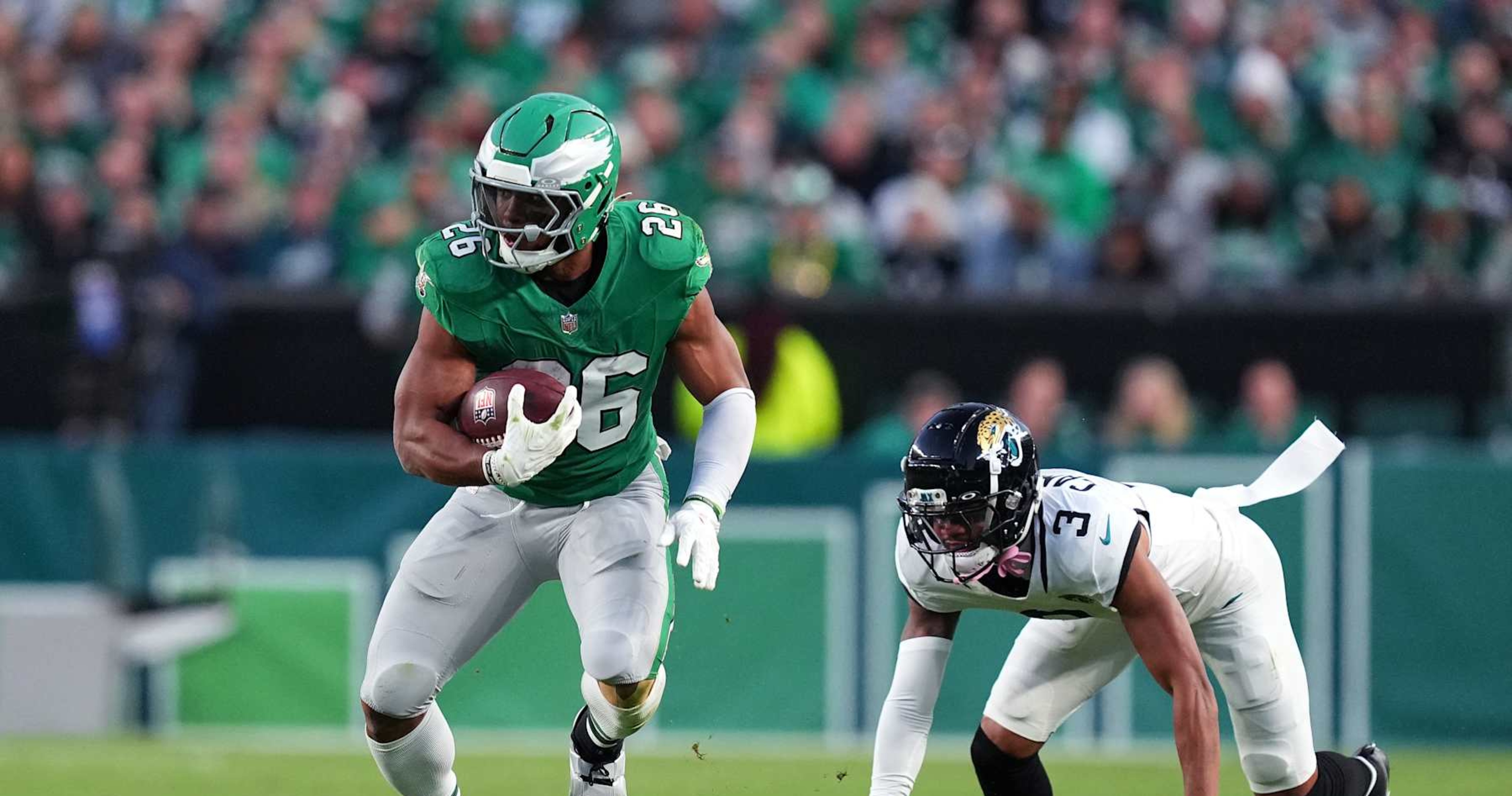 Eagles' Nick Sirianni: Saquon Barkley's Reverse Hurdle is 'Best Play I've Ever Seen'