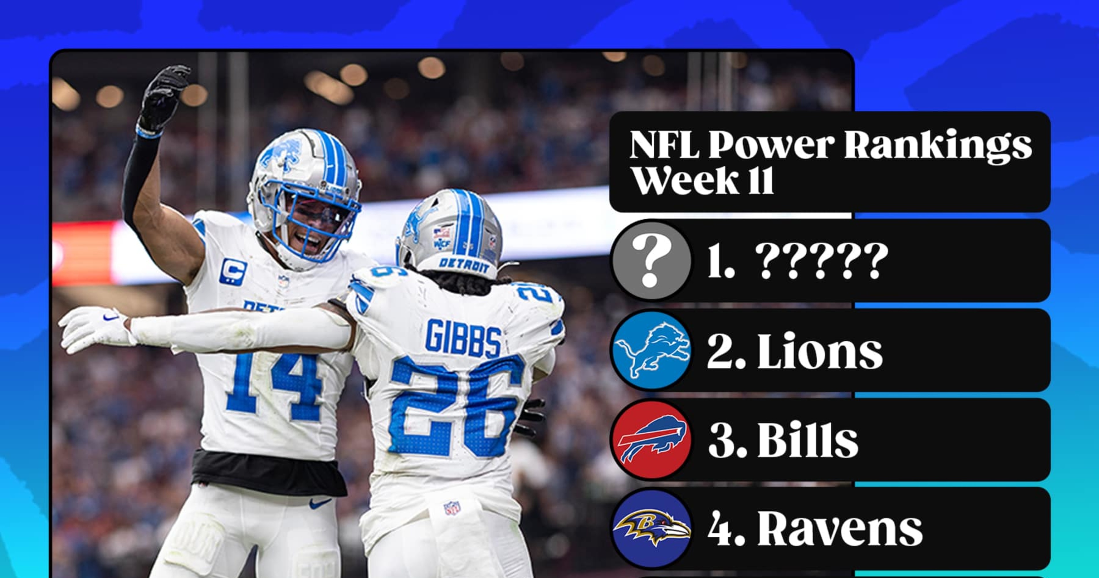 B/R Experts Week 11 NFL Power Rankings: Where Does Every Team Stand?