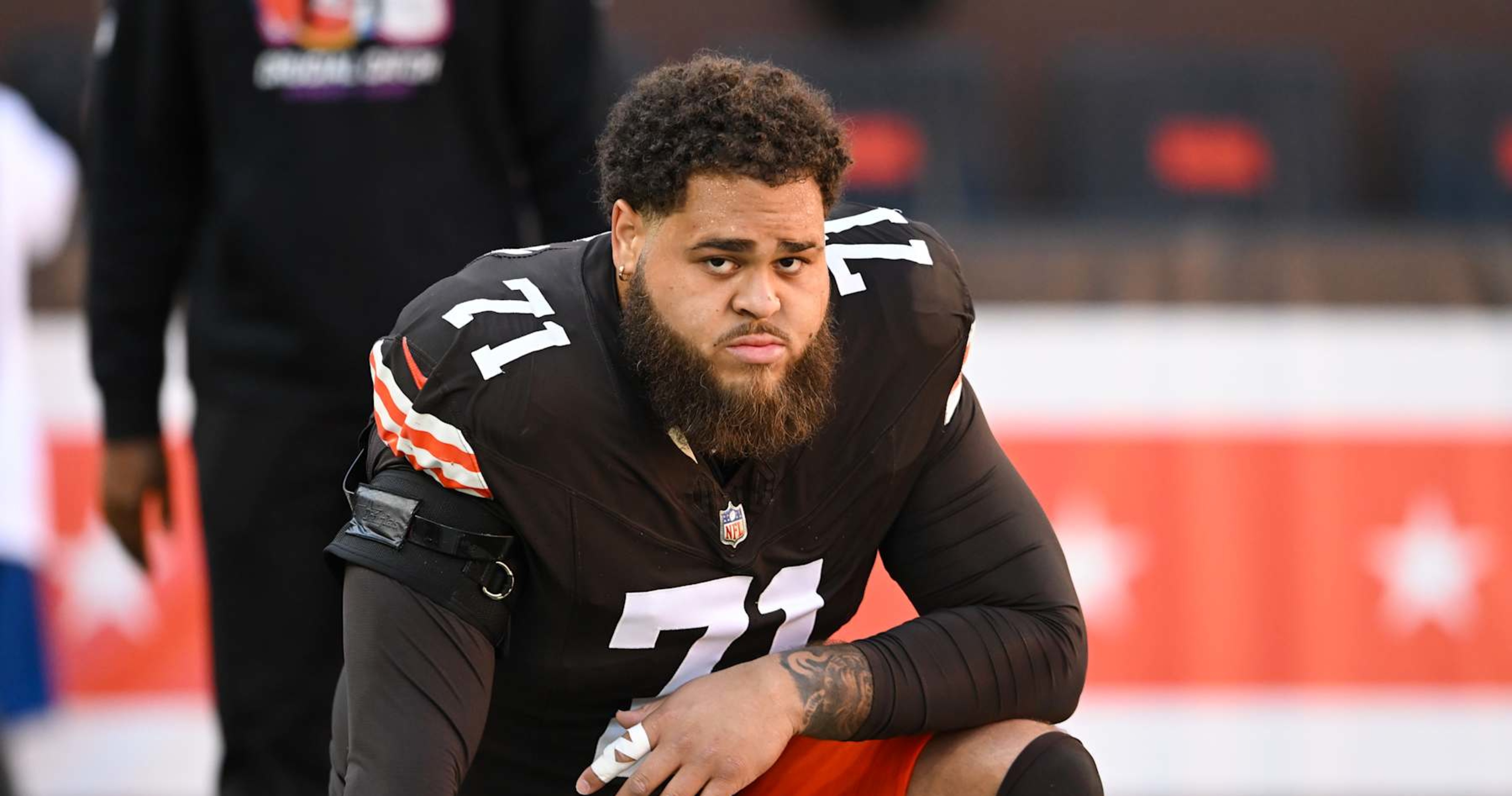 Browns OT Jedrick Wills Jr. Benched After ‘Business Decision’ to Sit with Knee Injury