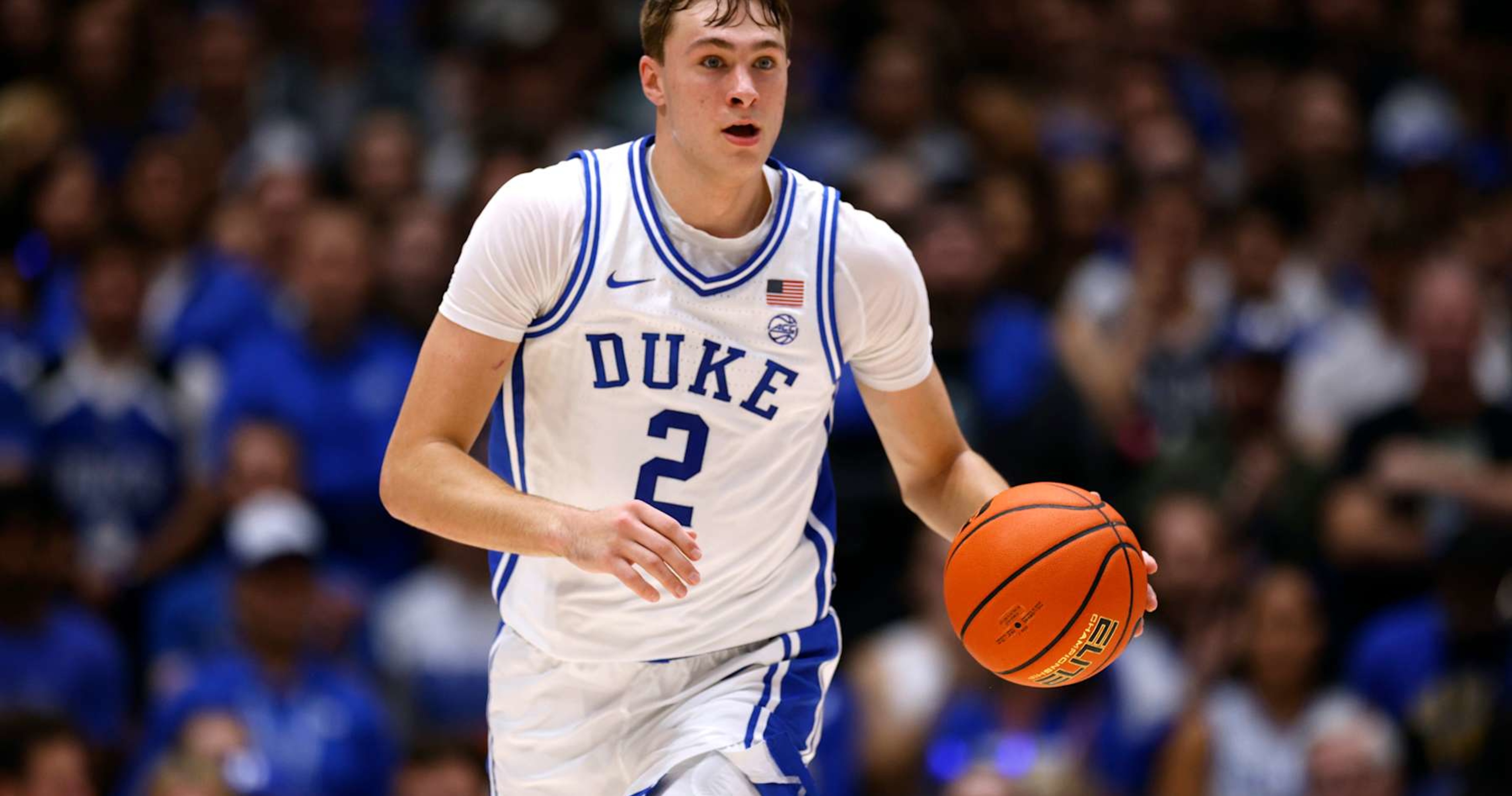 Cooper Flagg Flirts with Triple-Double, CBB Fans Praise Dominant Duke Win vs. Wofford