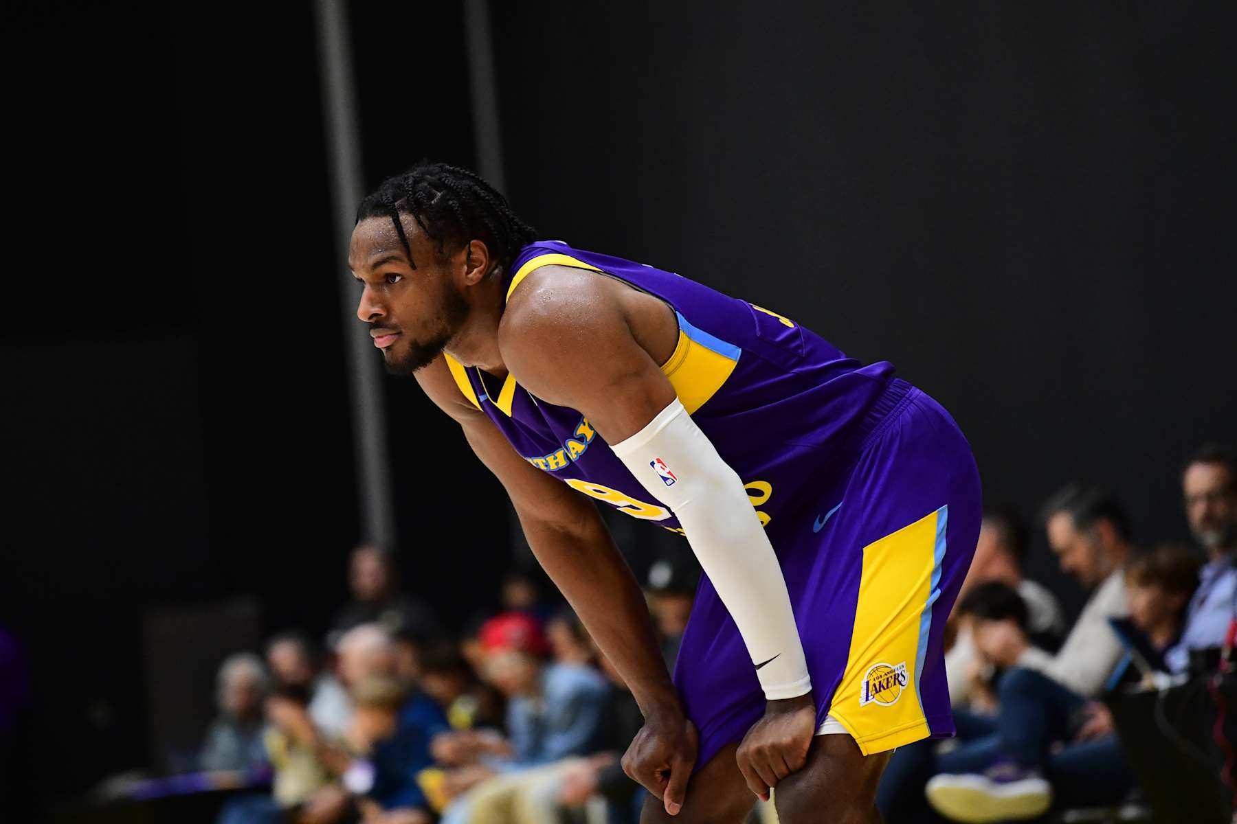 Bronny James Limited to 4 Points for G League Lakers with LeBron in ...