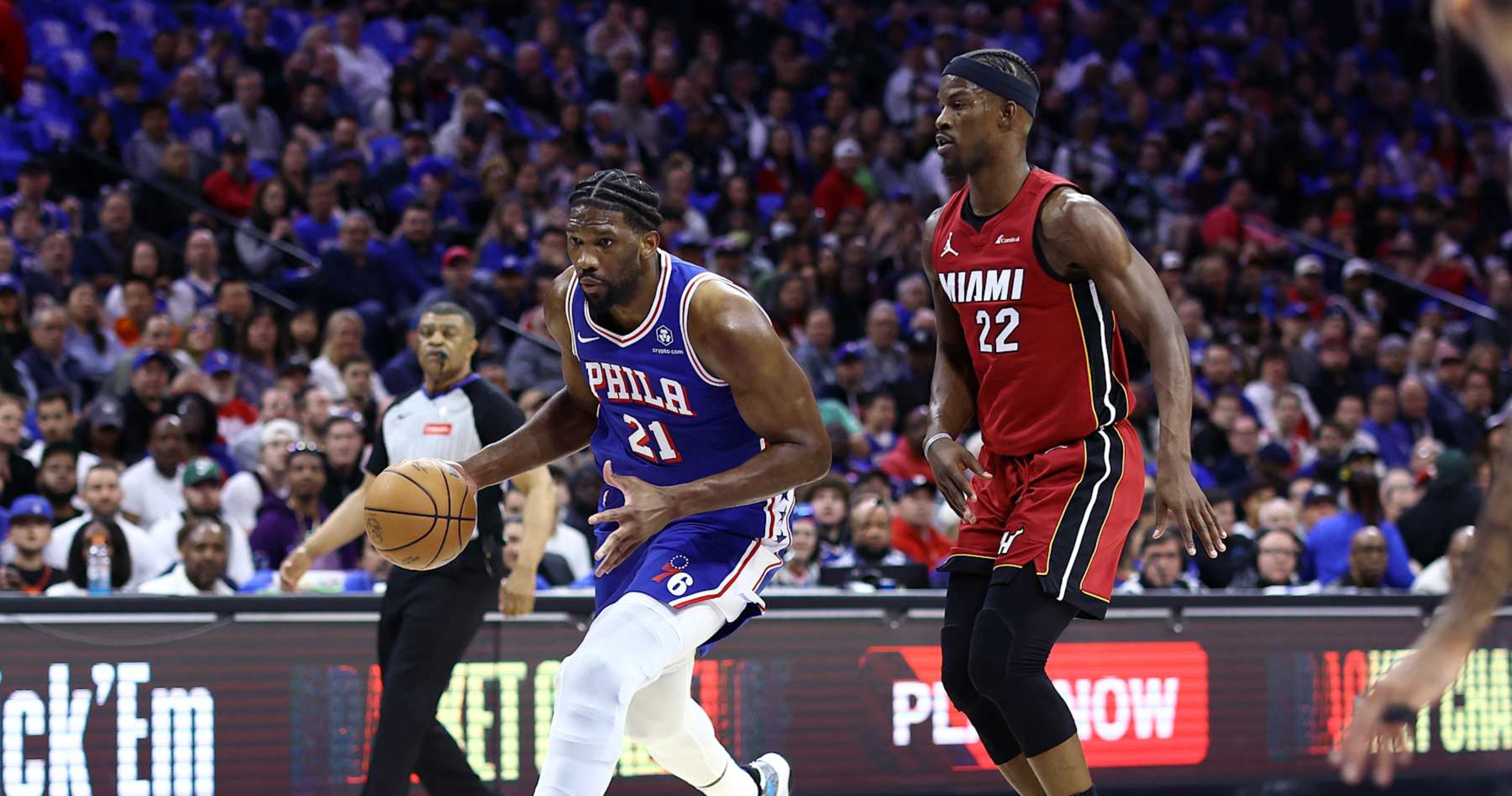 Video: Joel Embiid Says Heat’s Jimmy Butler Is ‘Probably the Best’ Player in the NBA