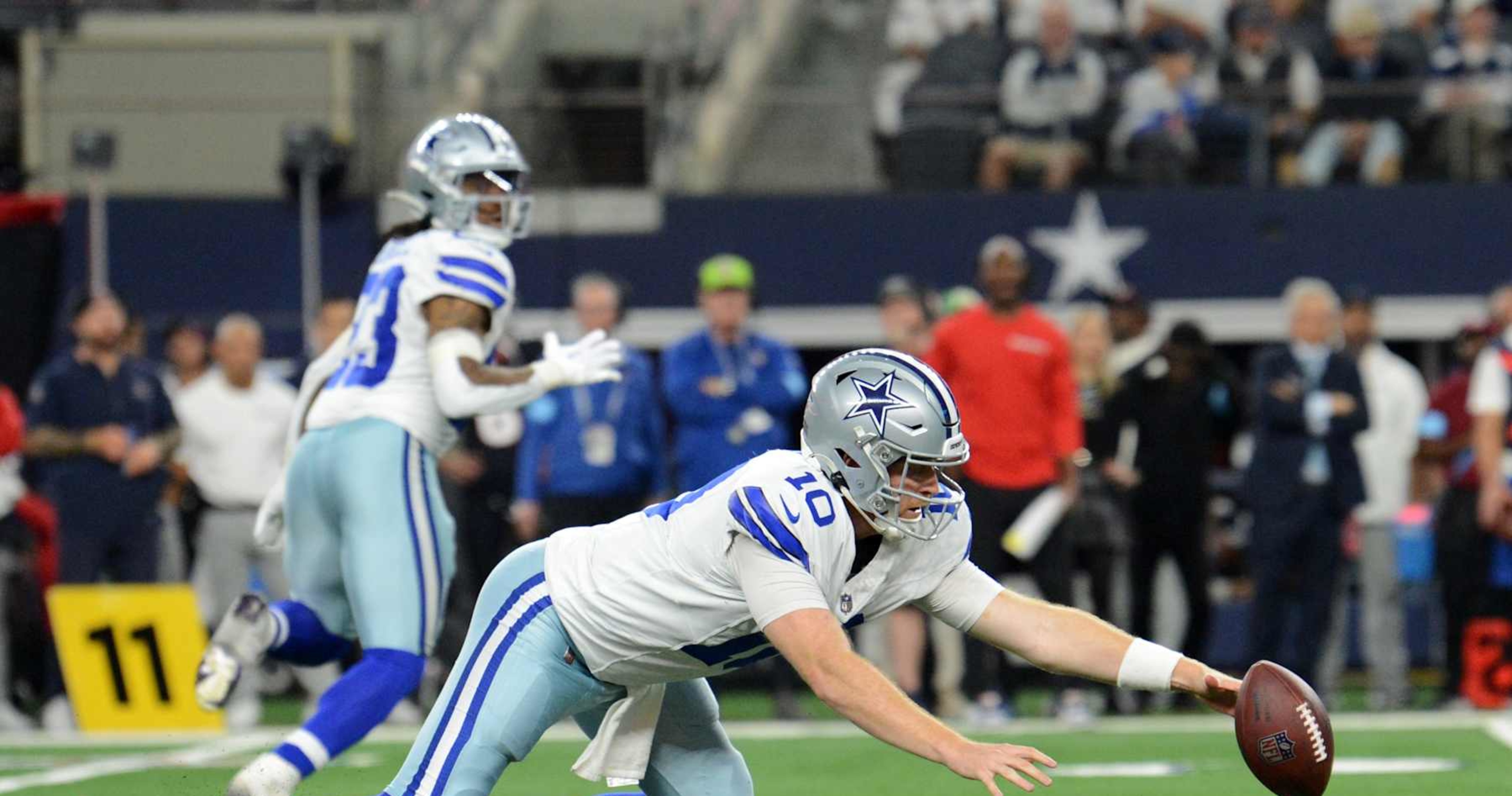 Cowboys' Jones Talks Cooper Rush over Trey Lance as QB1 Winning Is