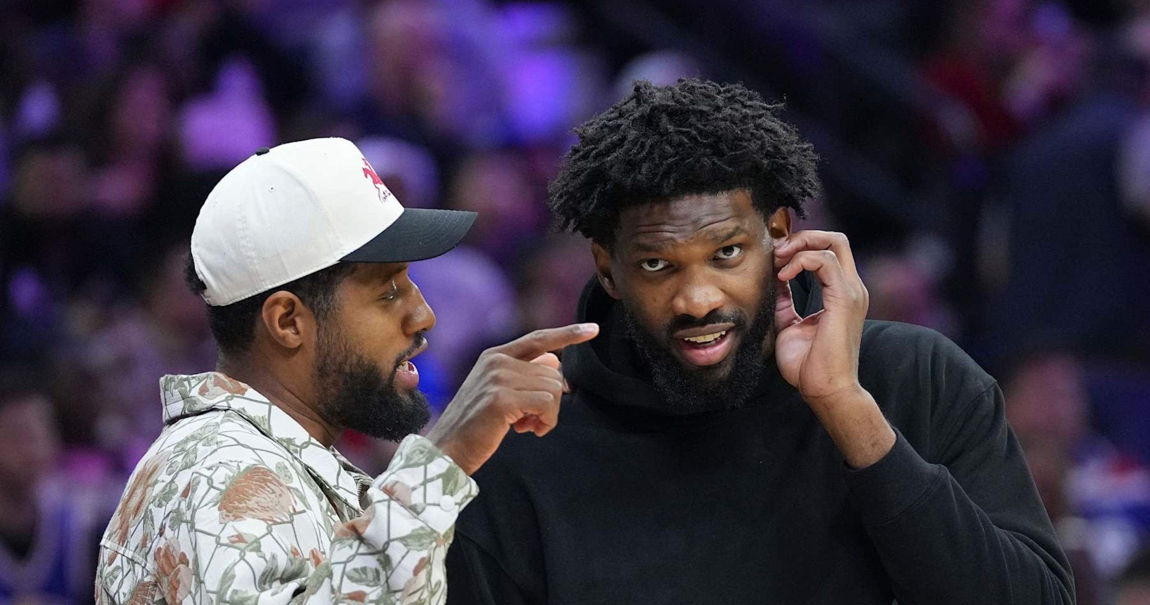 Video: 76ers' Paul George Calls Joel Embiid, Tyrese Maxey Meeting ...