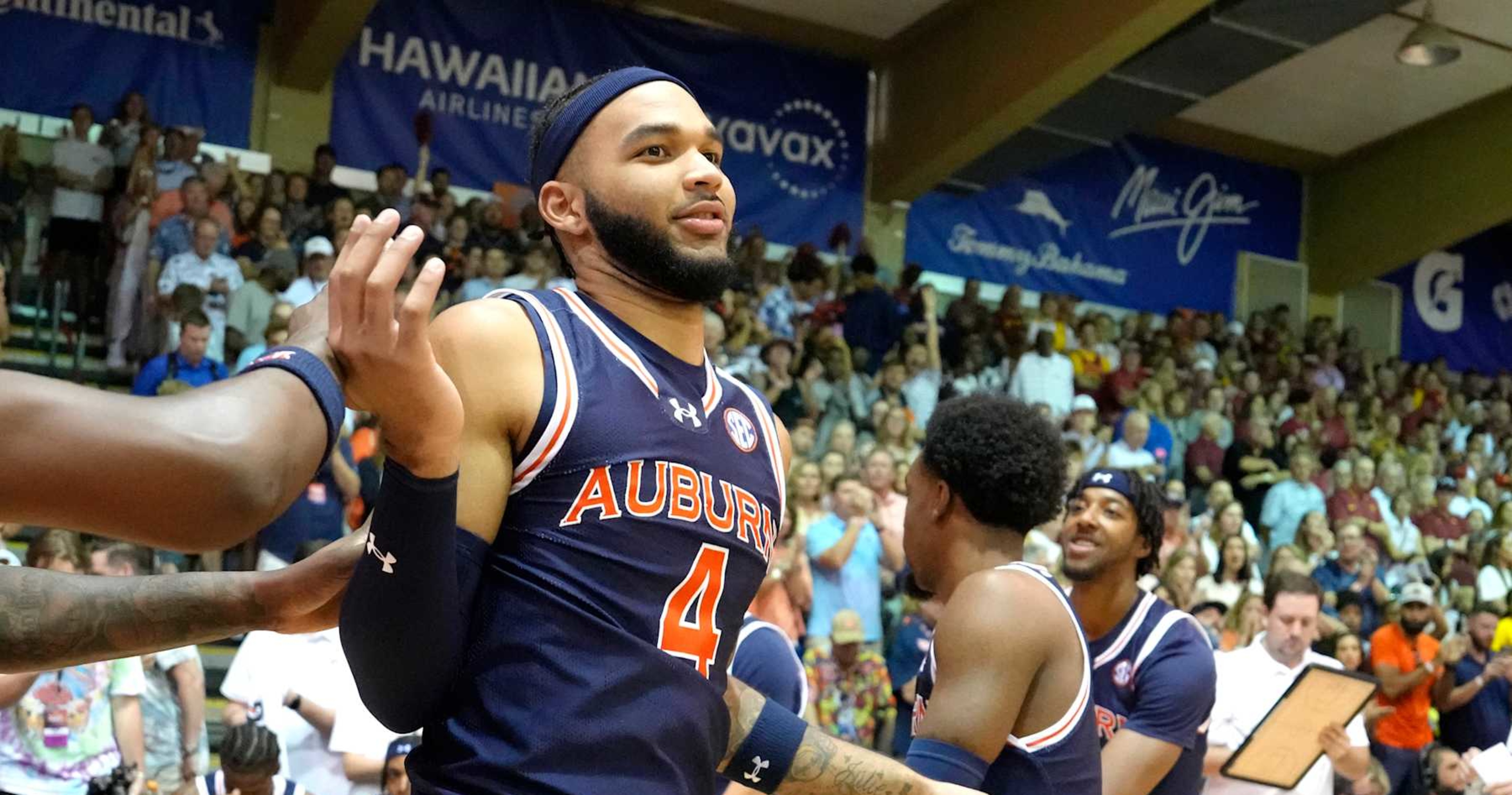 Johni Broome, No. 4 Auburn Beat No. 5 Iowa State to Advance in 2024