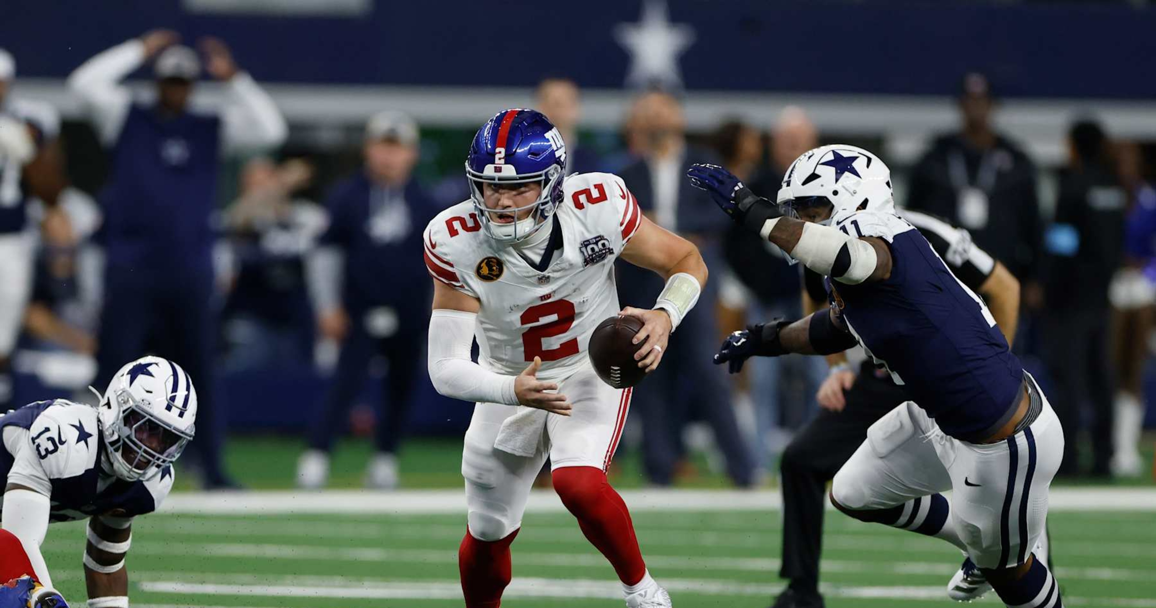 NFL Fans Troll Daboll, Giants for Loss to Rush, Cowboys After Daniel Jones’ Release