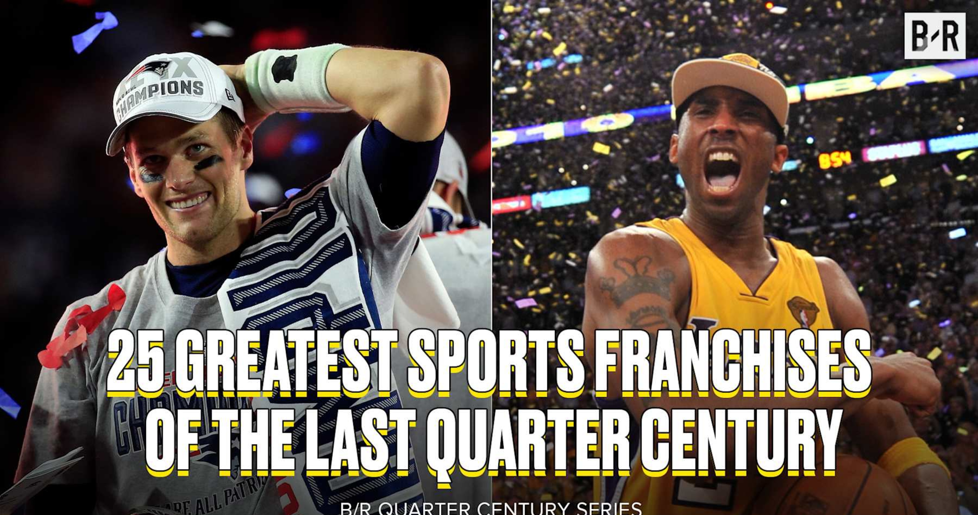 Ranking the 25 Greatest Sports Franchises of the Last Quarter Century