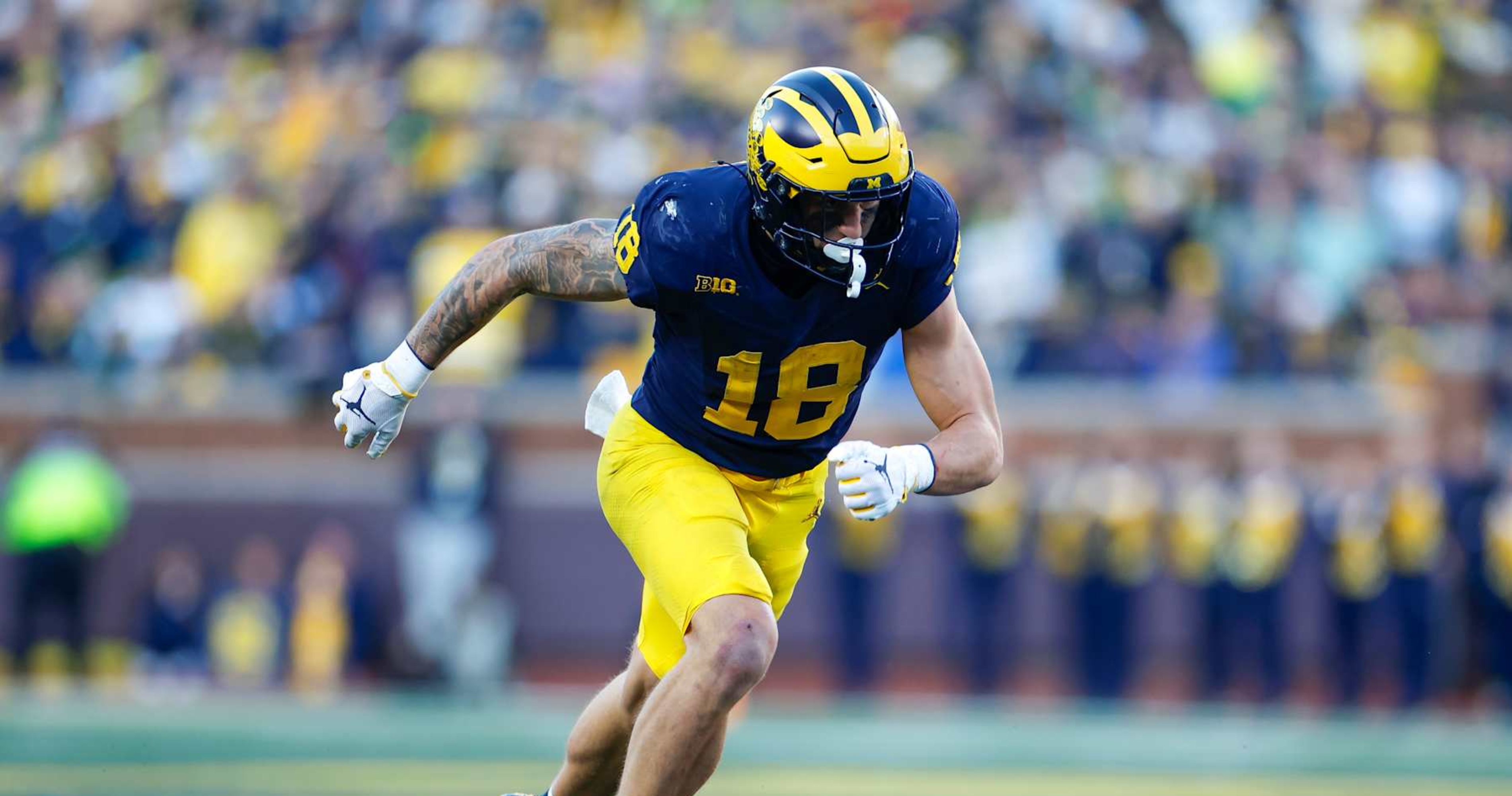 Michigan's Colston Loveland Declares for 2025 NFL Draft; No. 1 TE on B