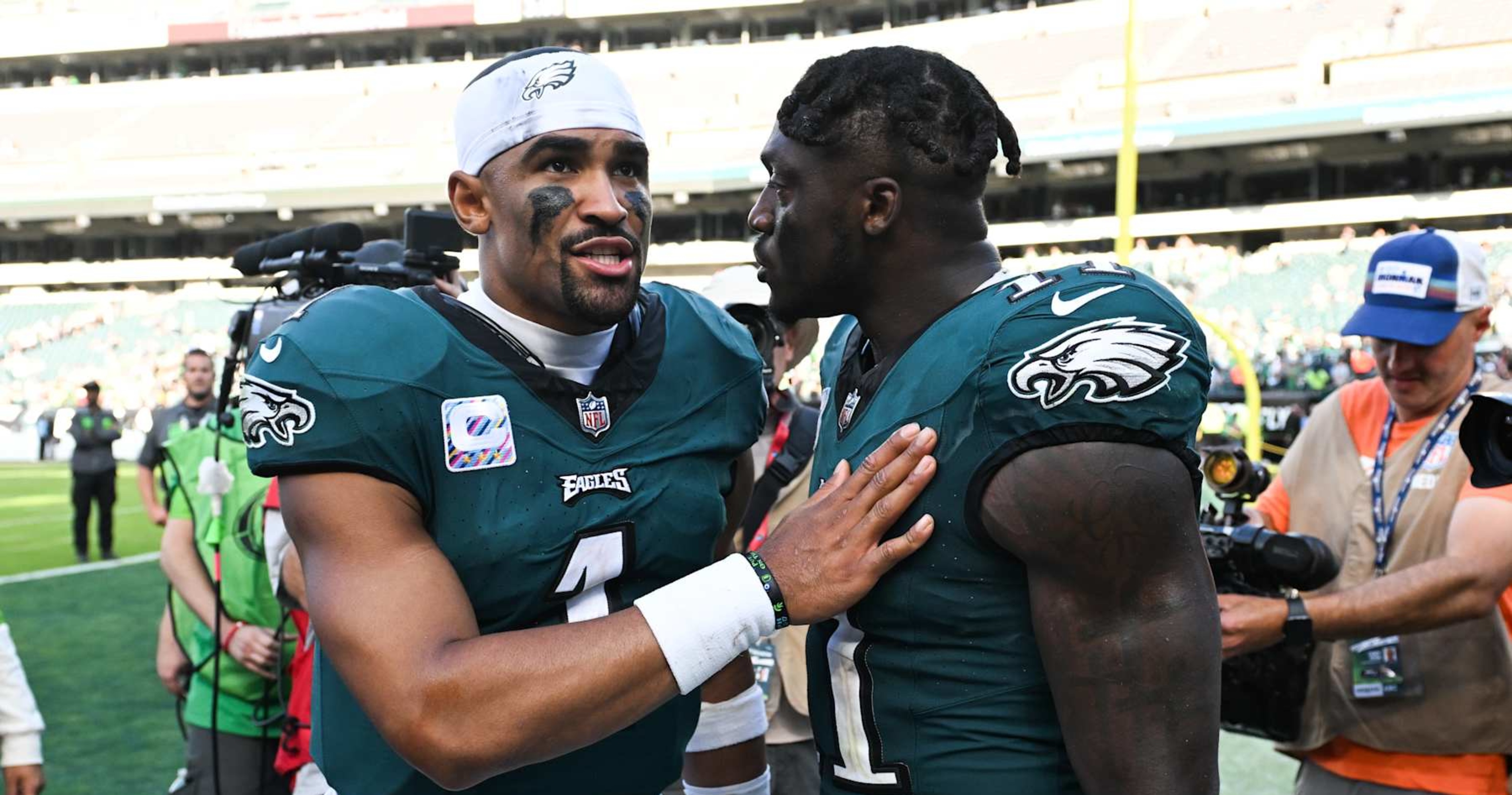 NFL Exec Defends Jalen Hurts After Eagles Drama with A.J. Brown, Brandon  Graham | News, Scores, Highlights, Stats, and Rumors | Bleacher Report