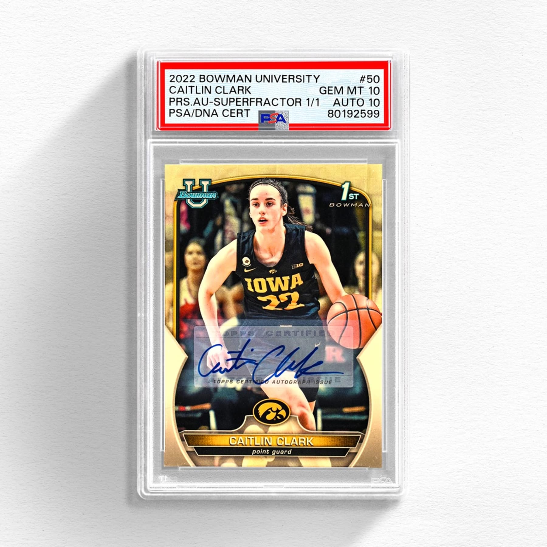 Topps Bowman Basketball ケイトリン・クラーク選手 /99 【公式通販】
