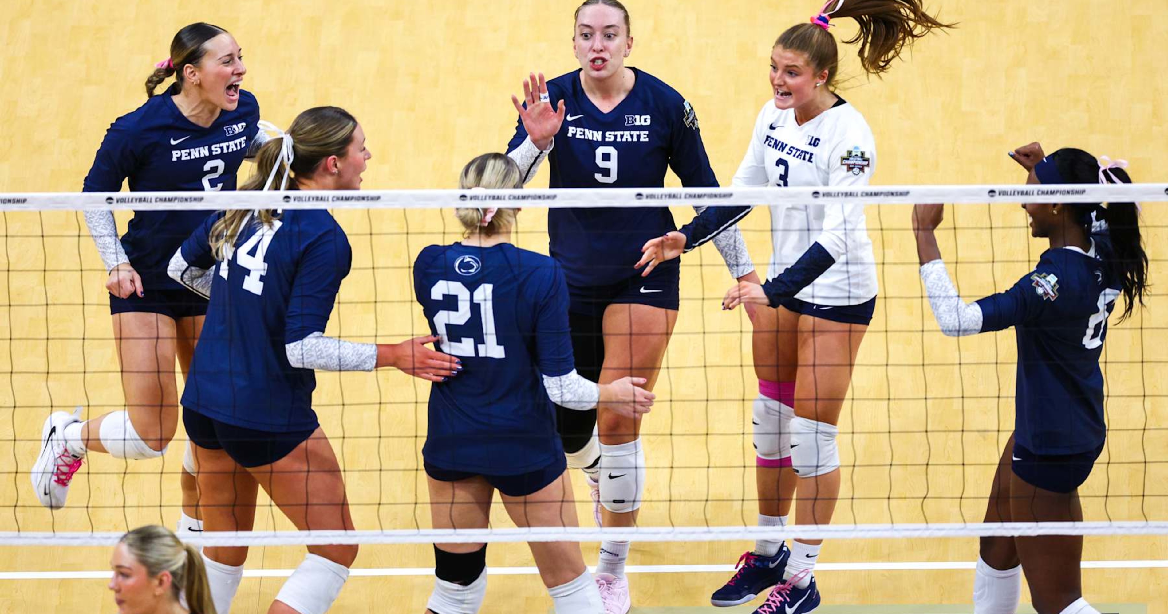 2024 NCAA Volleyball Tournament Bracket Penn State vs. Louisville