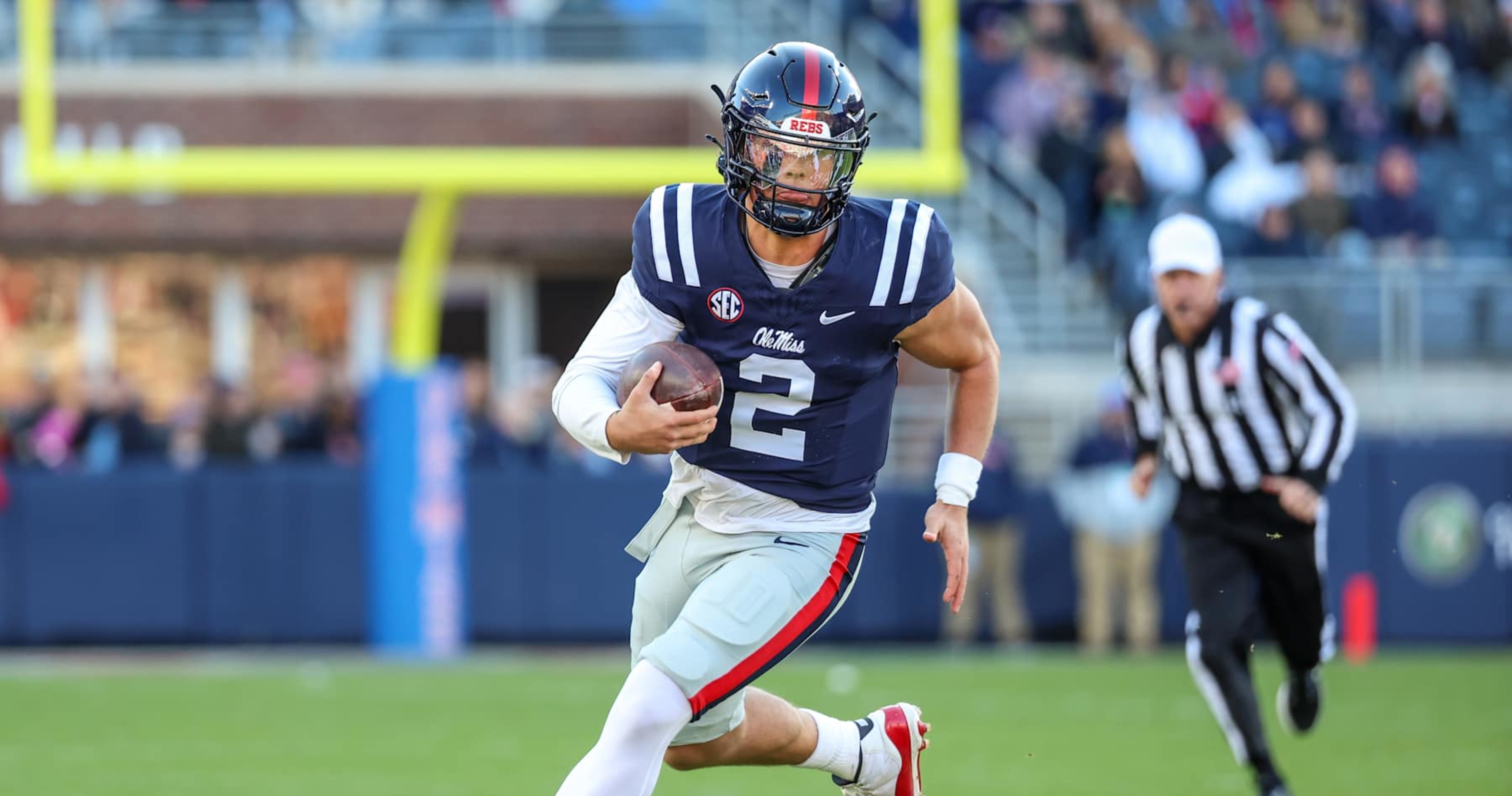 Video Ole Miss Jaxson Dart Declares For 2025 NFL Draft No 6 QB On B R S Big Board News