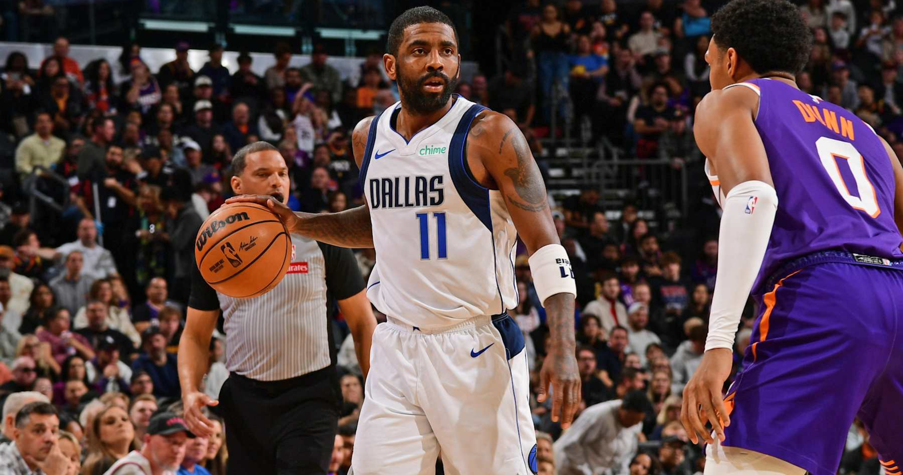 Kyrie Irving, Mavs Excite NBA Fans in Win vs. Kevin Durant, Suns with Luka Dončić Out