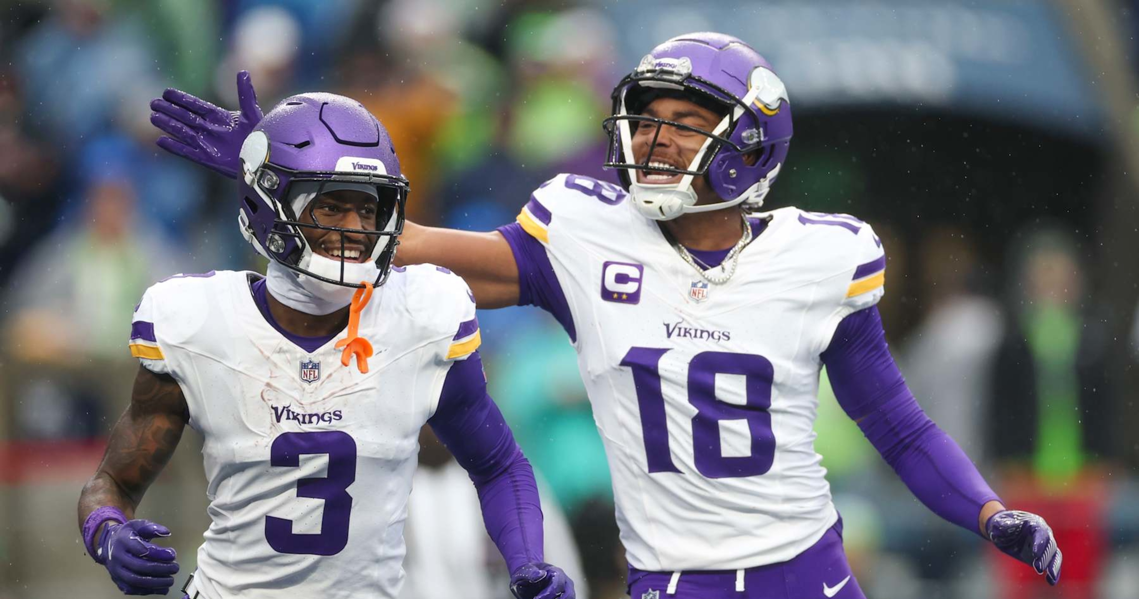 NFL Exec Ranks Vikings over Lions, Doubts Detroit Can Stop Justin Jefferson, Addison