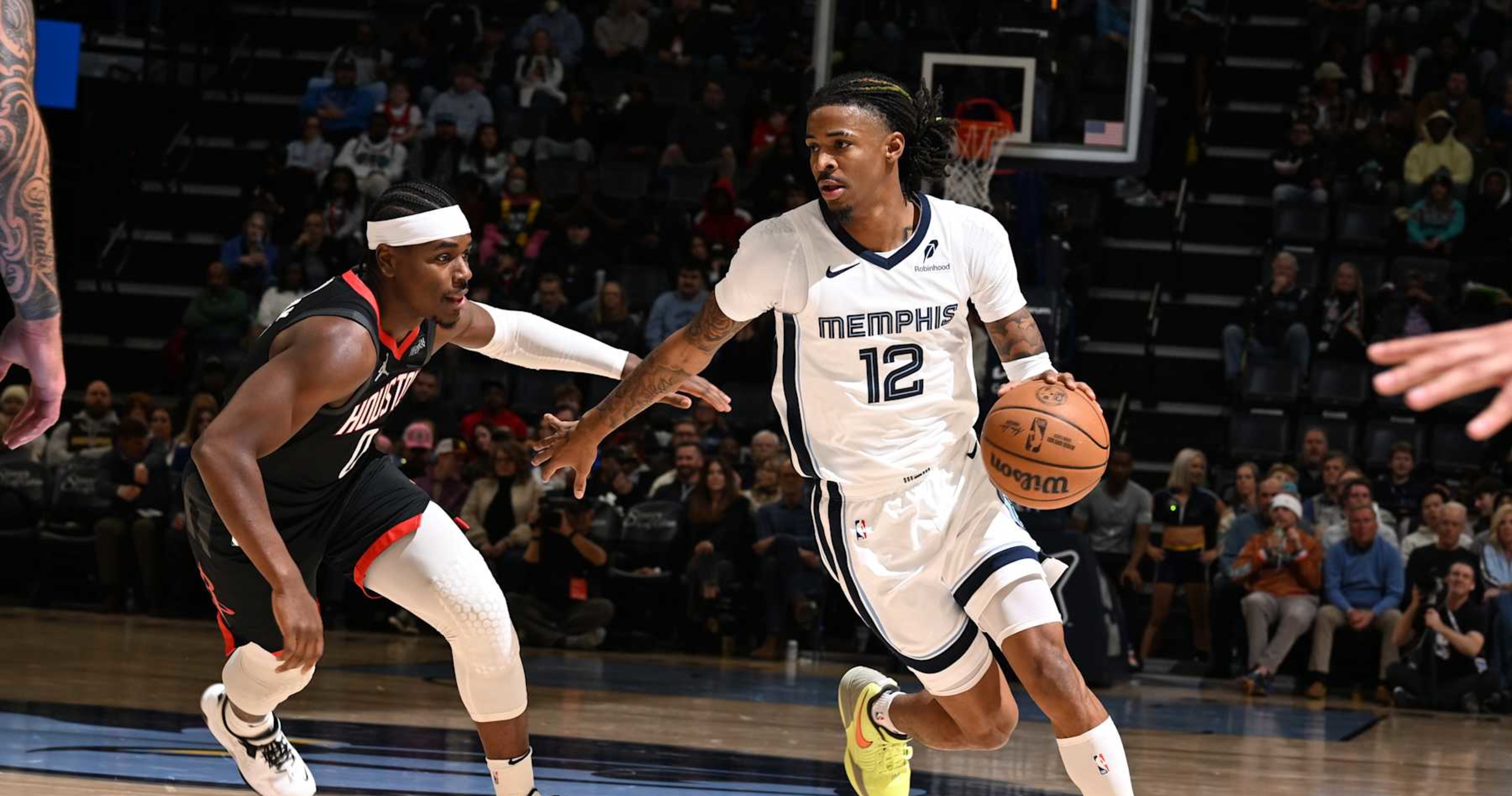 Ja Morant Impresses NBA Fans in Return from Injury Despite Grizzlies Loss to Rockets