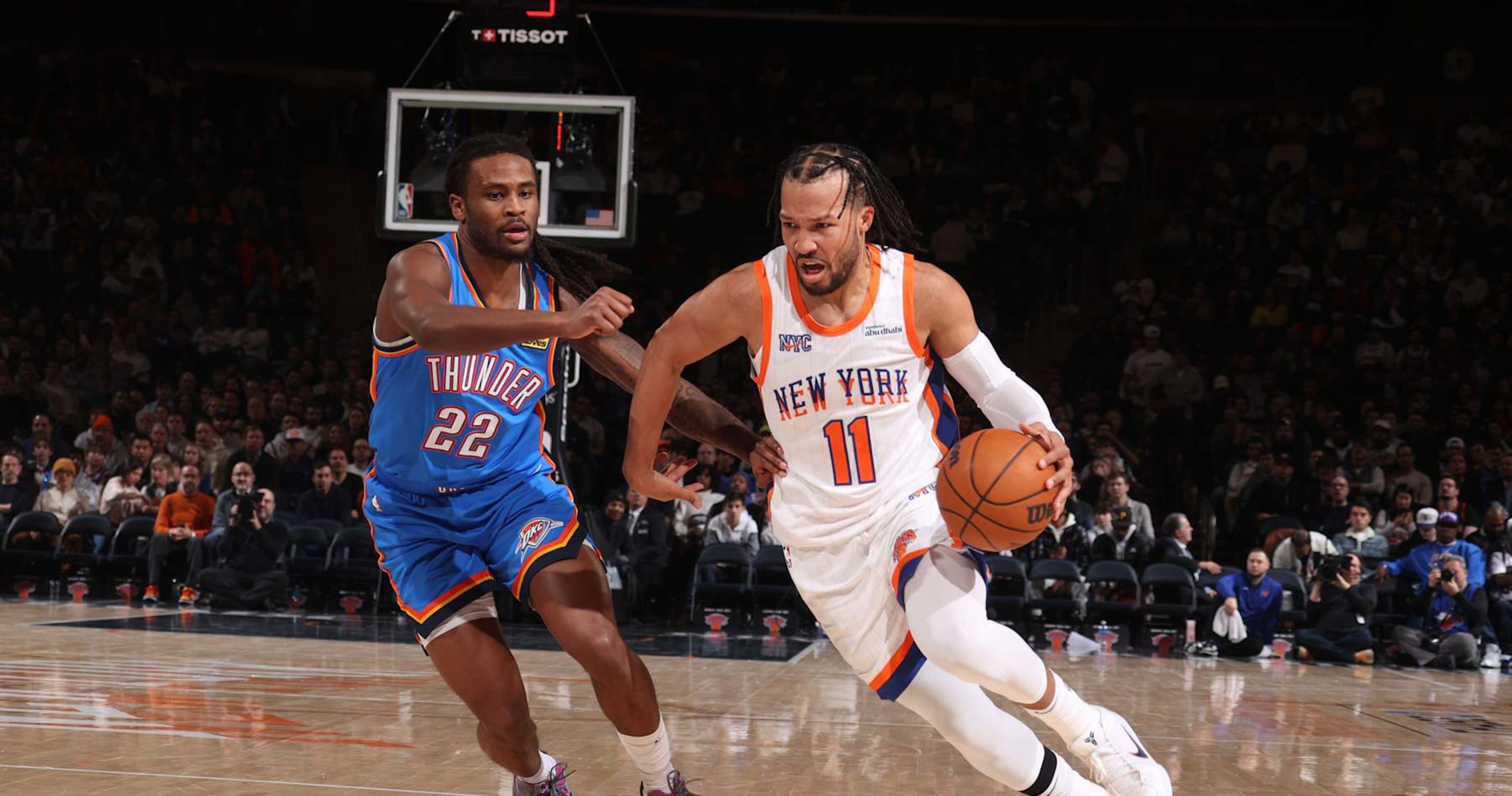 Jalen Brunson, Knicks Criticized By NBA Fans in Blowout Loss vs. SGA, Thunder