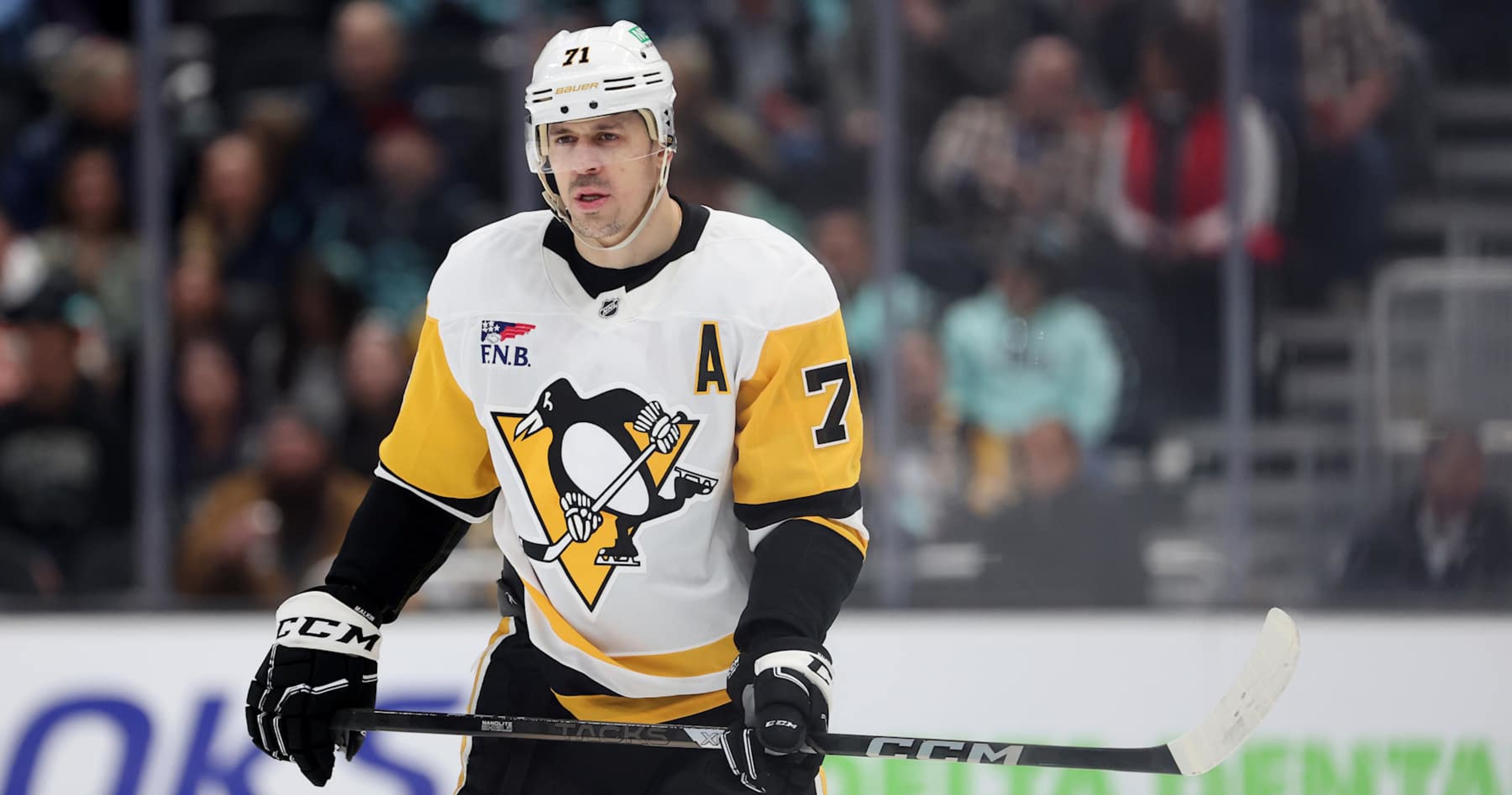 Penguins' Evgeni Malkin Placed on IR After Lower-Body Injury vs. Kraken thumbnail