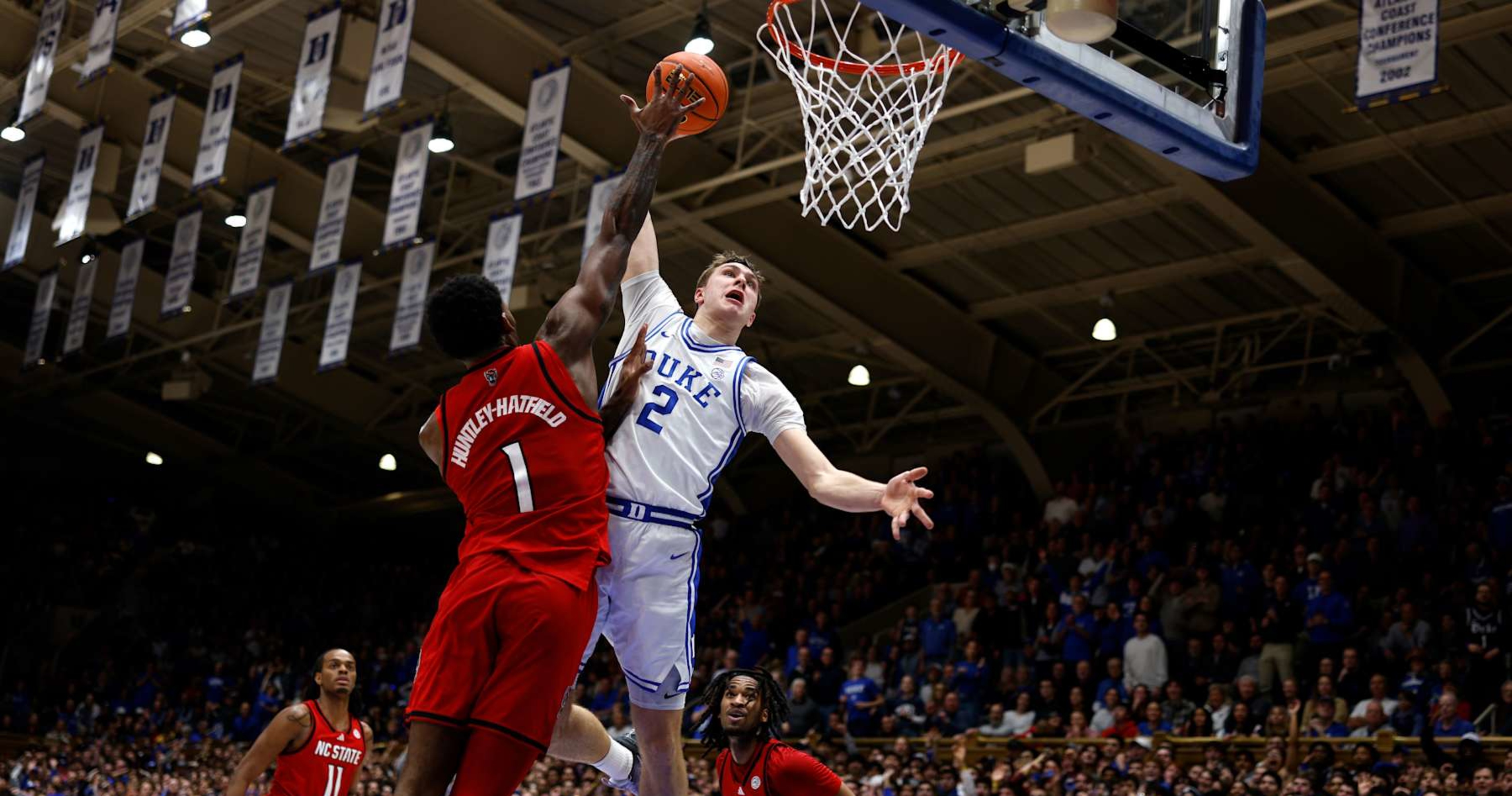 Cooper Flagg's Huge 2nd Half Electrifies Fans as No. 2 Duke Rallies to Beat NC State