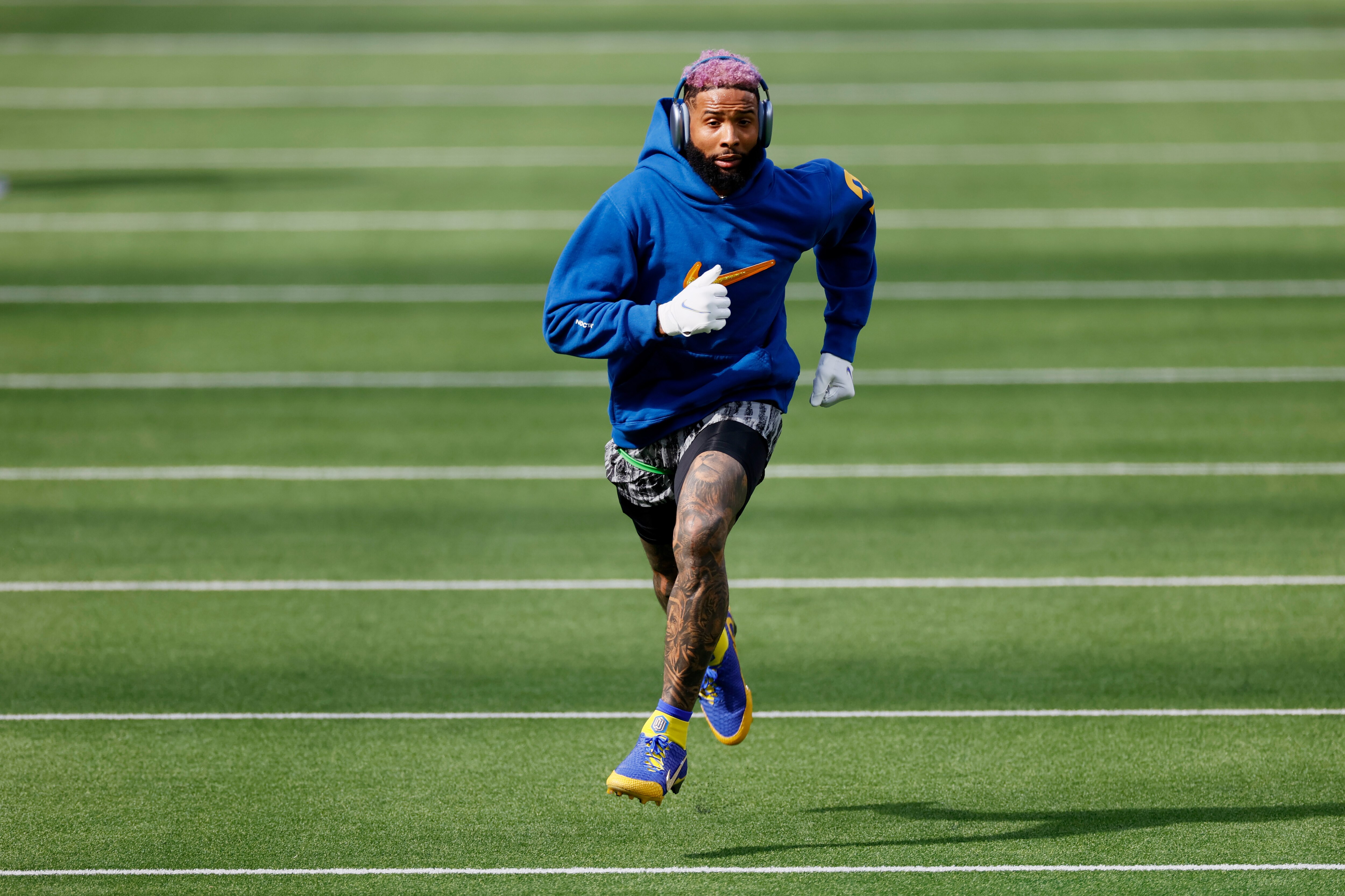 Odell Beckham Jr. Wears $200k Diamond 