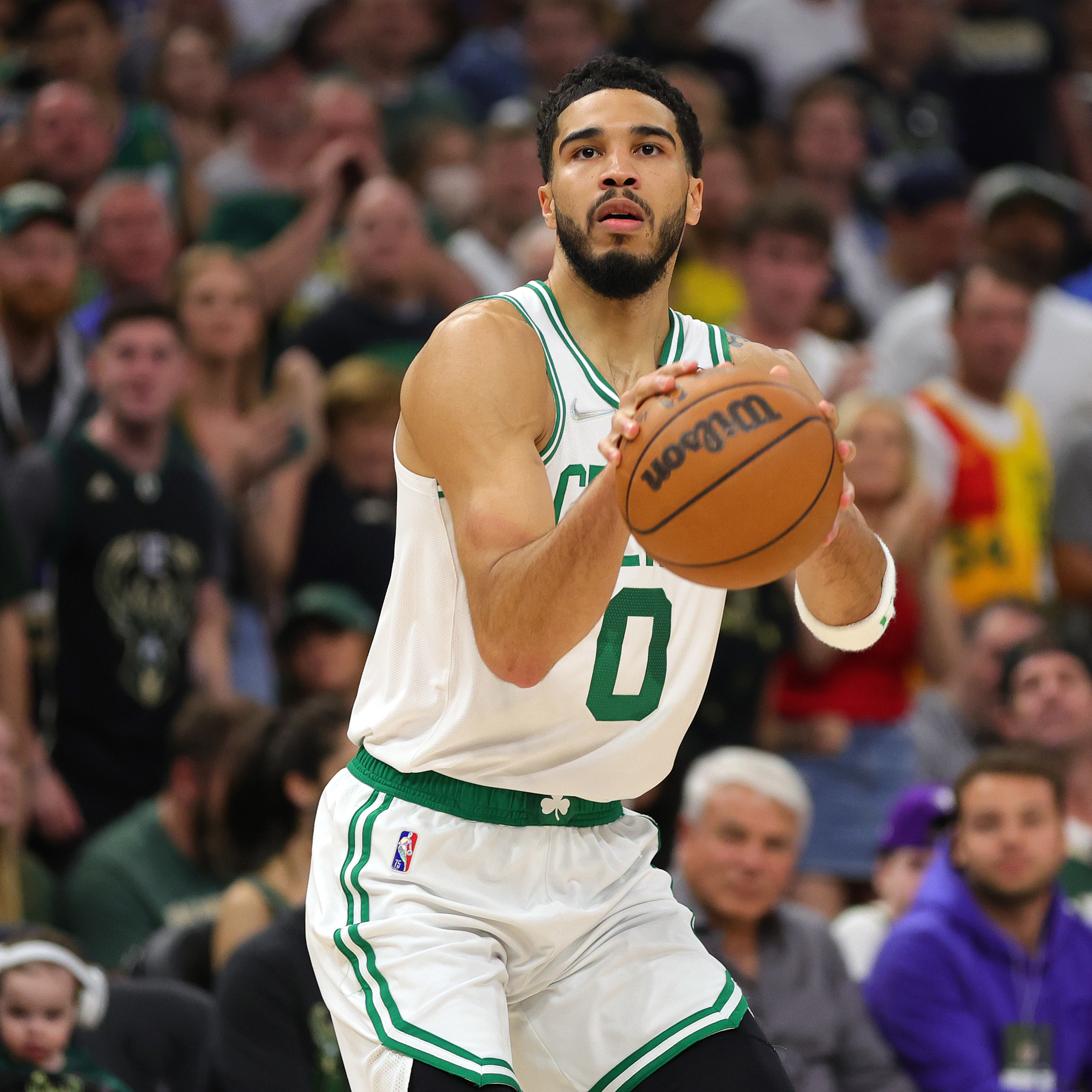 Jayson Tatum, Giannis Have ‘All-Time Playoff Duel’ as Celtics Defeat Bucks in Game 6