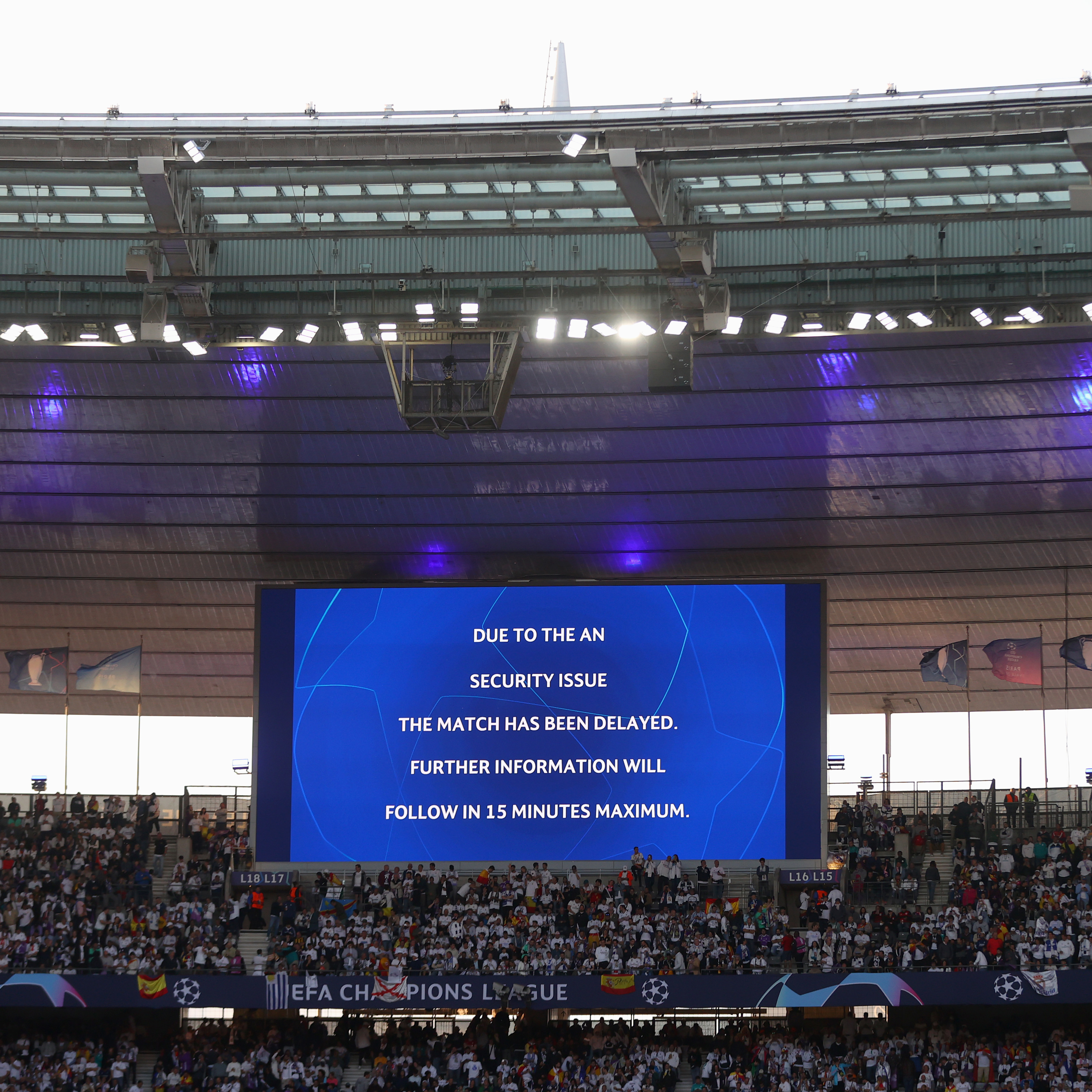 Liverpool vs. Real Madrid UCL Final Delayed Due to Fan Issues Entering Stadium