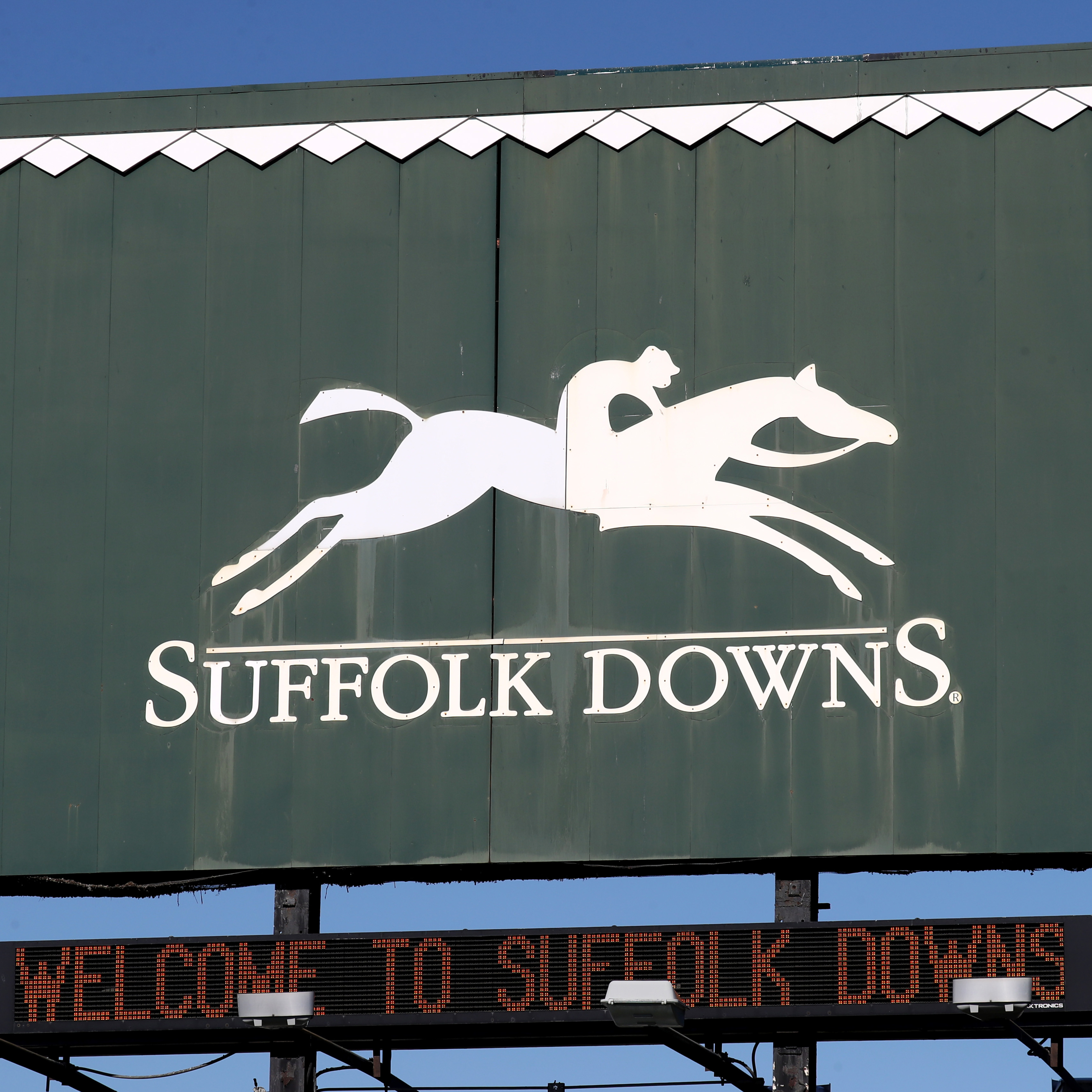 Historic Suffolk Downs Racetrack Catches Fire in Boston