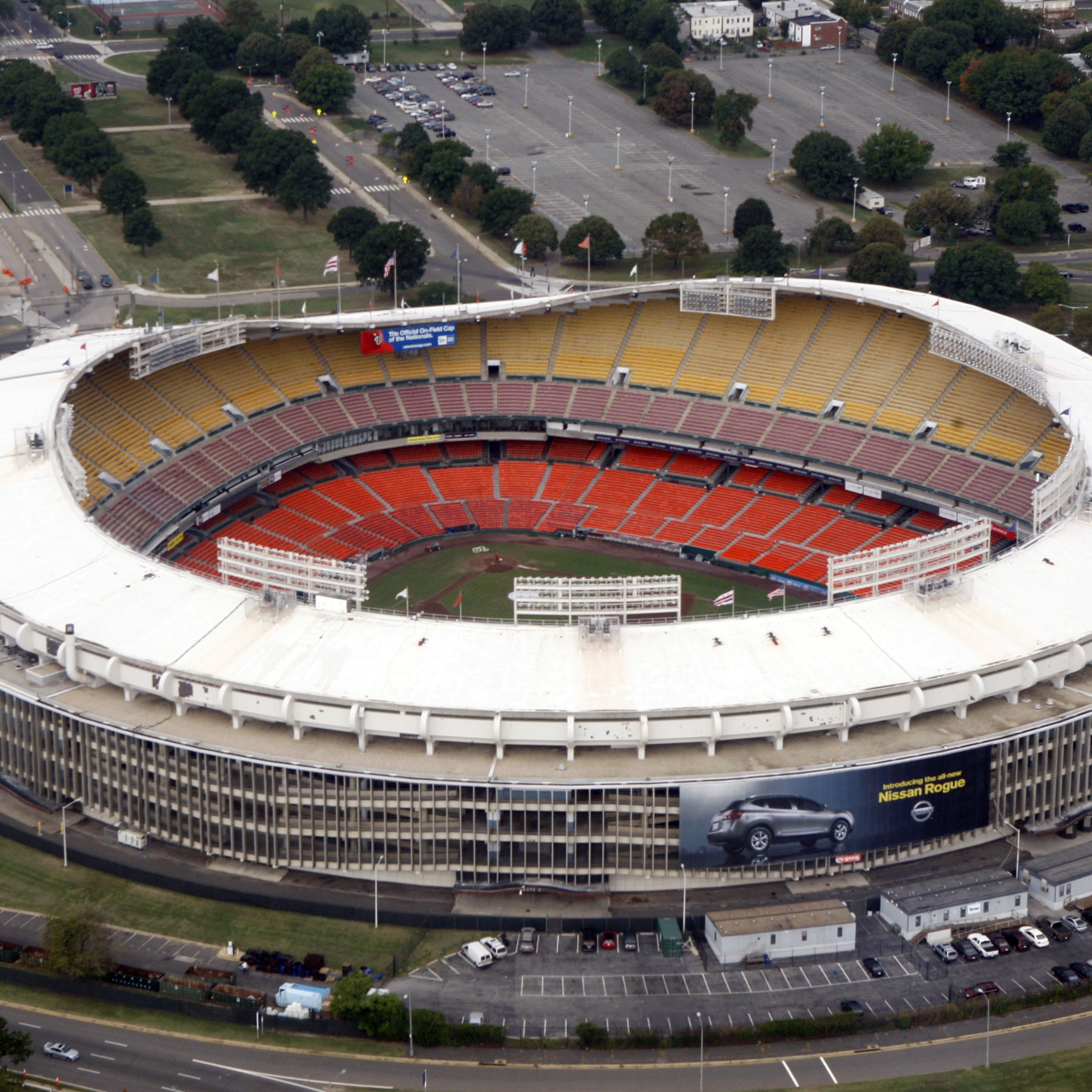 Washington D.C.'s RFK Stadium Catches Fire; Former Home of Nationals, Commanders