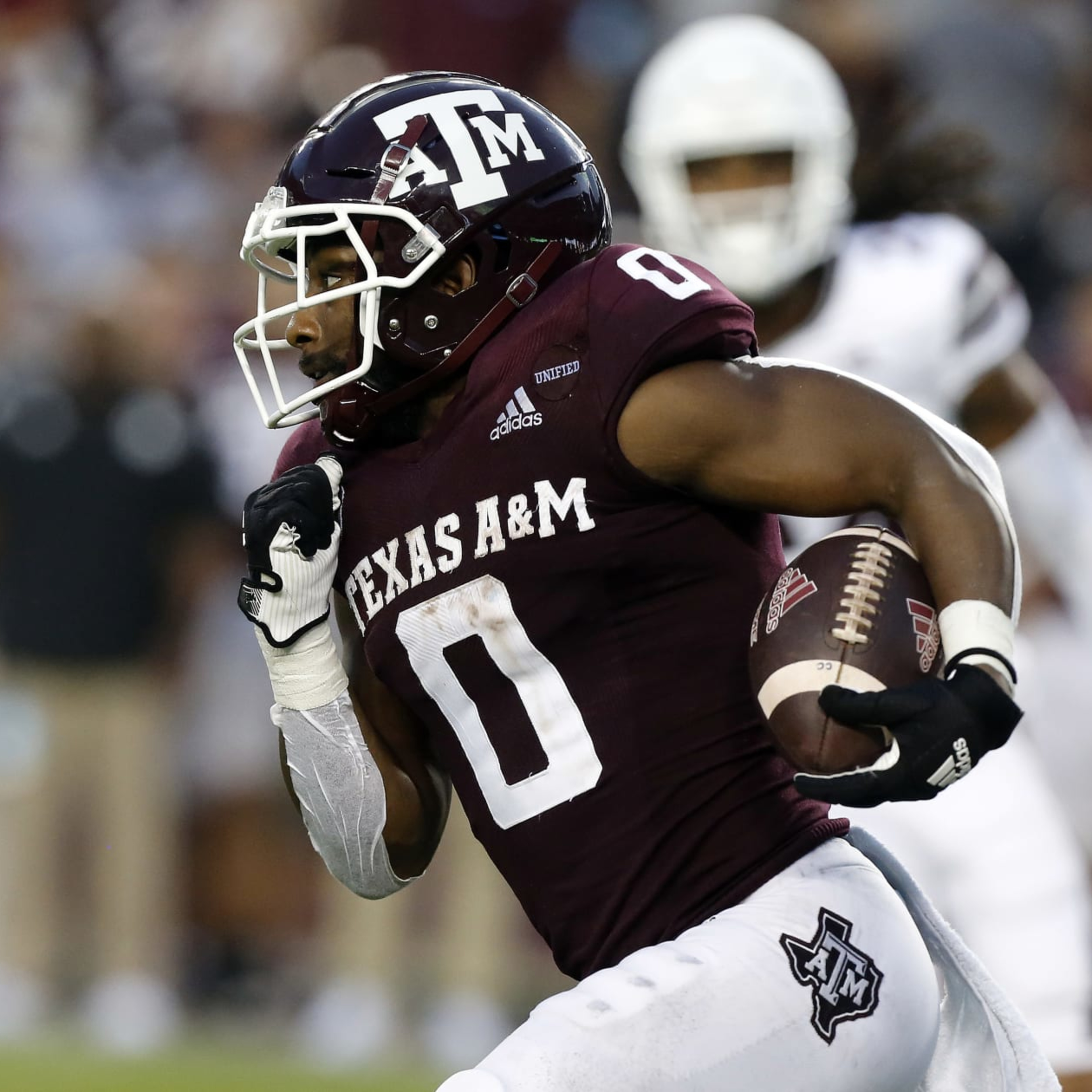 Texas A&M WR Ainias Smith Suspended After Arrest on DWI, Weapons, Marijuana Charges