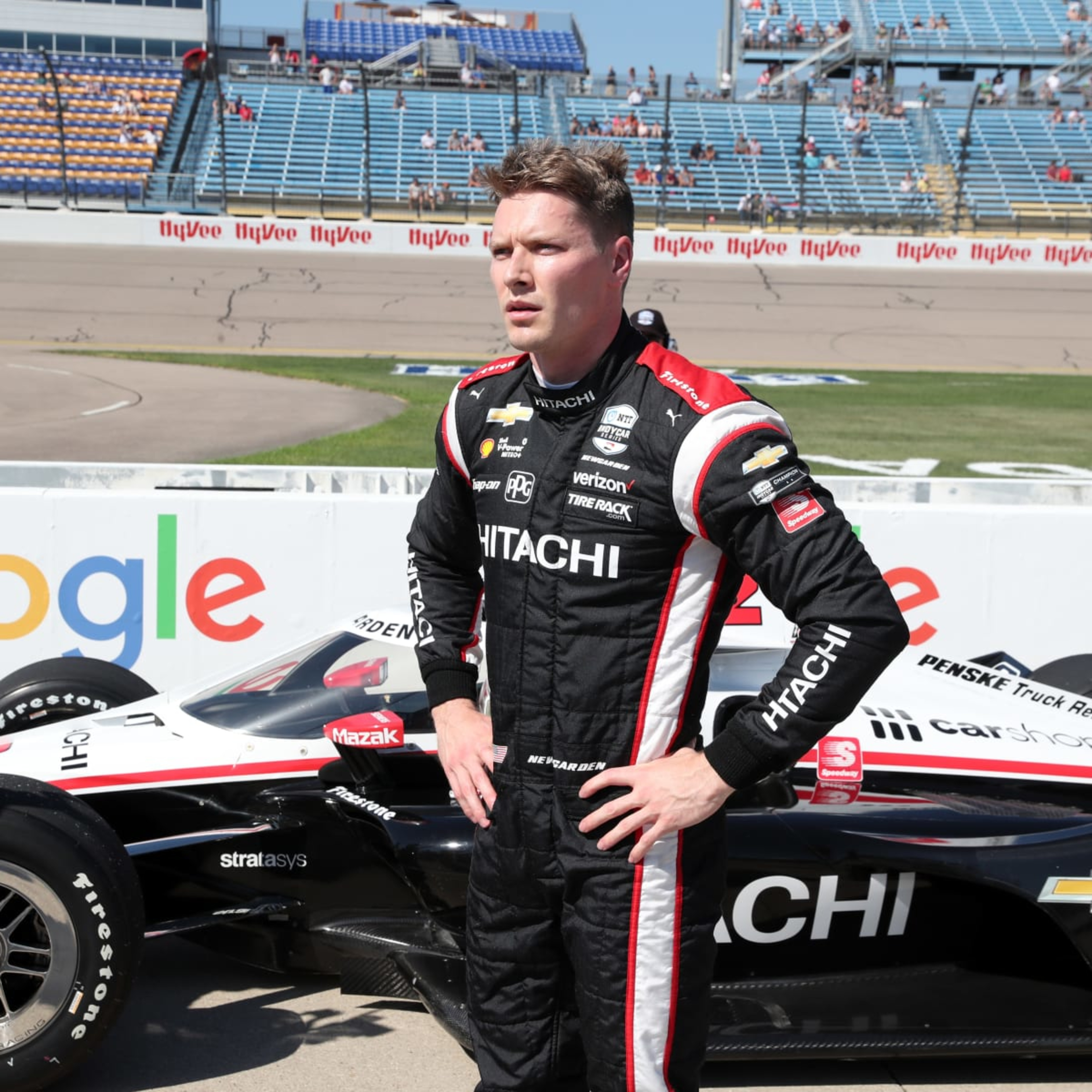 IndyCar Driver Josef Newgarden Taken to Hospital After Collapsing at Iowa Speedway