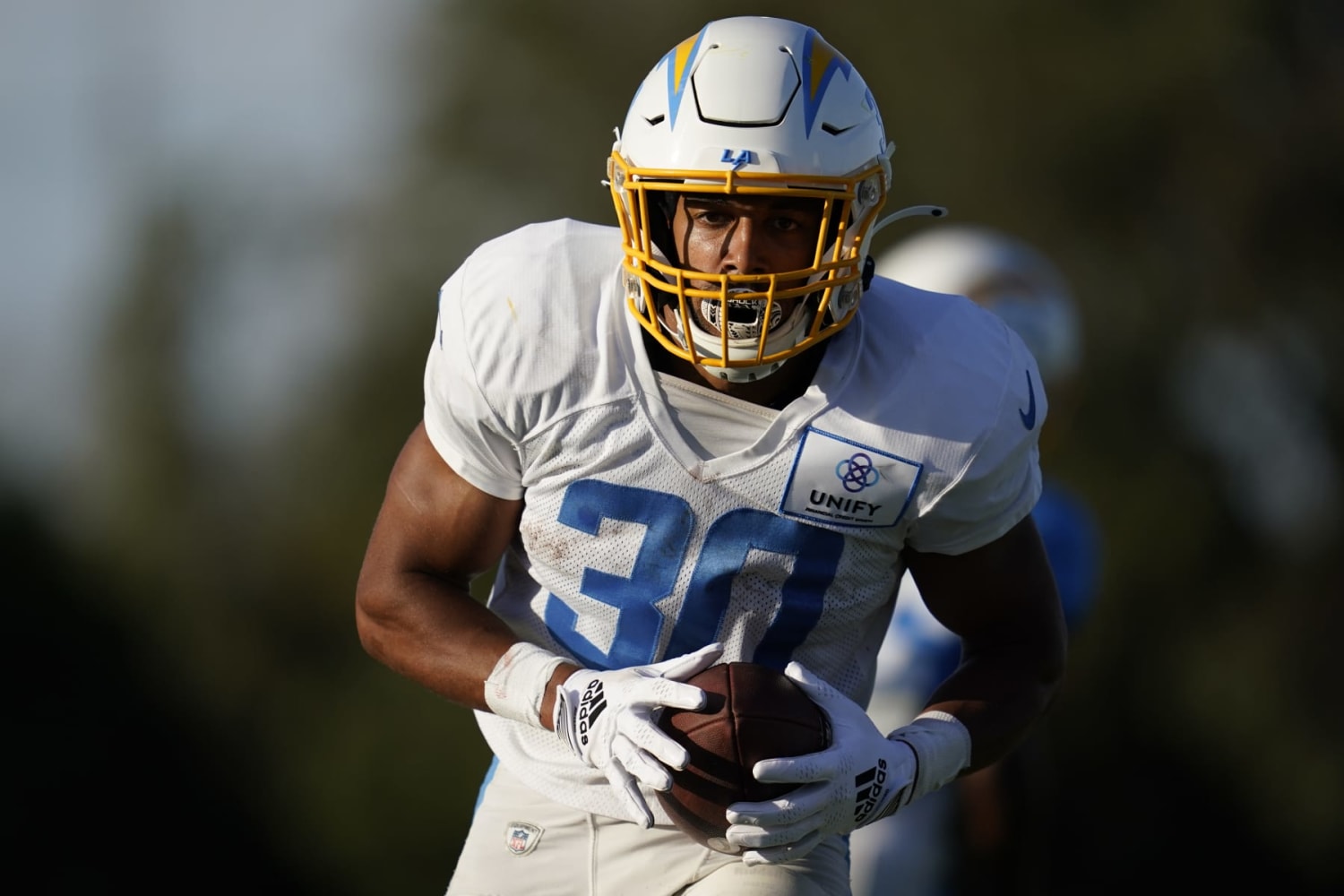 Los Angeles Chargers on X: powder blue jersey. gold facemask. our primary.  #BoltUp  / X