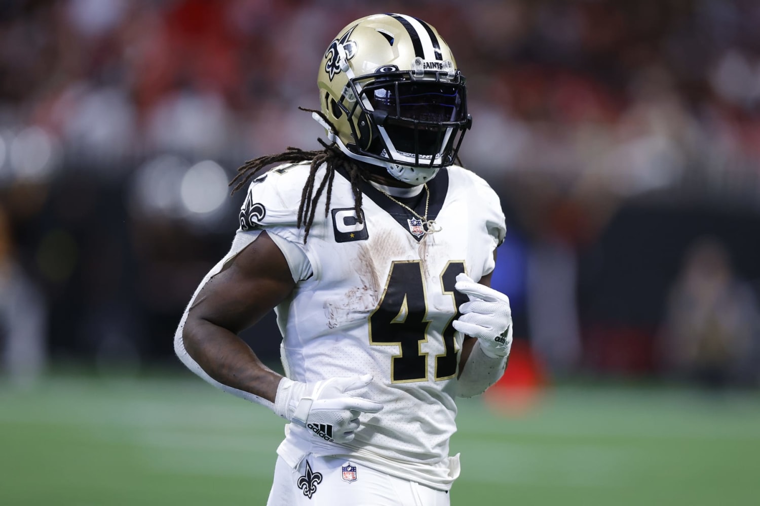 Alvin Kamara joins exclusive 600-600 club - NBC Sports