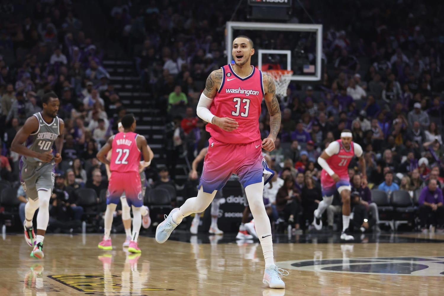 Wizards' Kyle Kuzma bobblehead sports iconic sweater