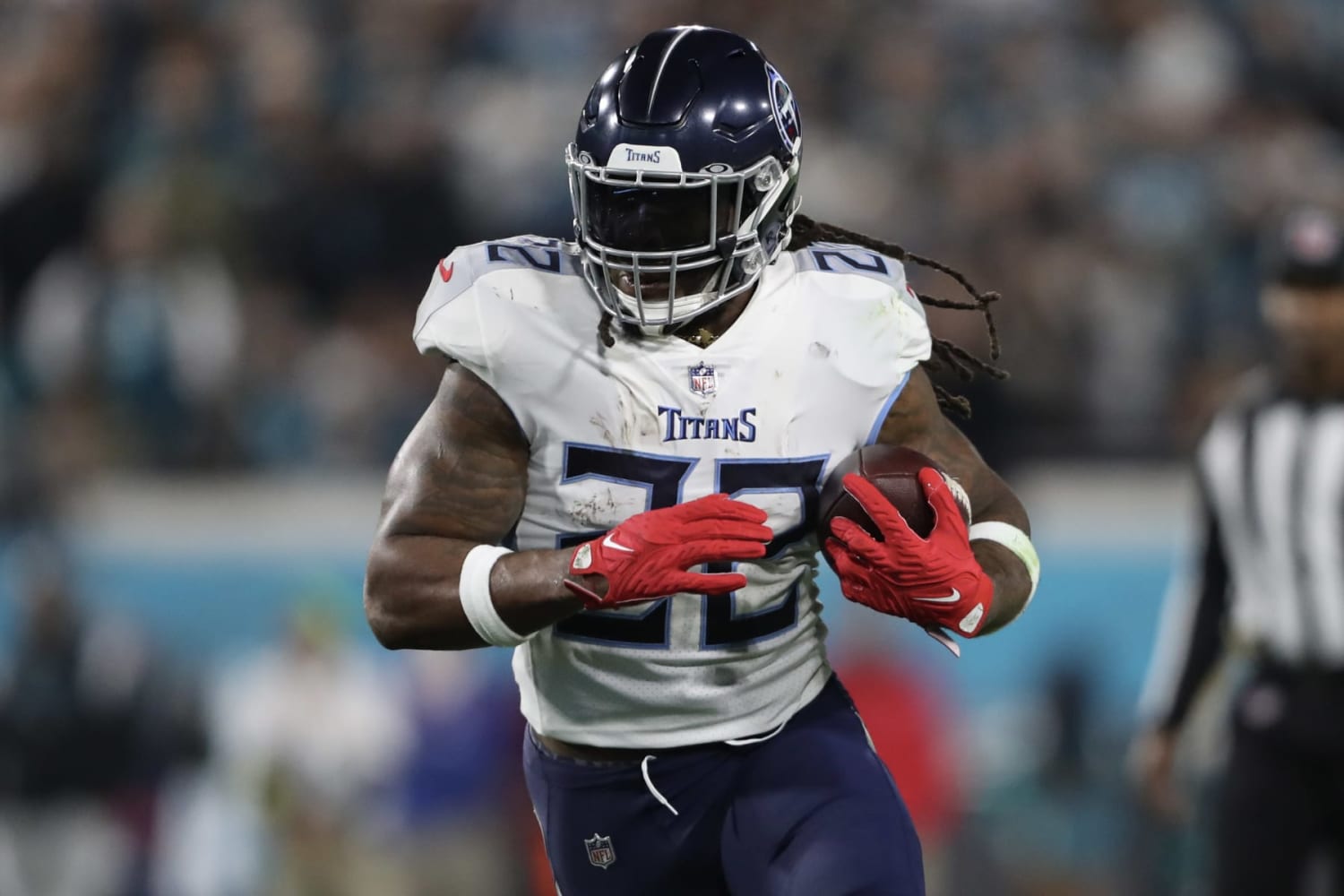 Wes on Broadway on X: DHop in the #Titans throwbacks against the