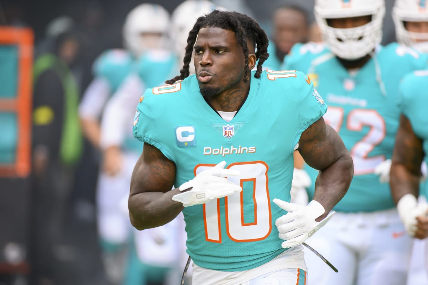 Dolphins' Tyreek Hill Says He Won't Race Jaylen Waddle: 'I Can't Race No  More', News, Scores, Highlights, Stats, and Rumors